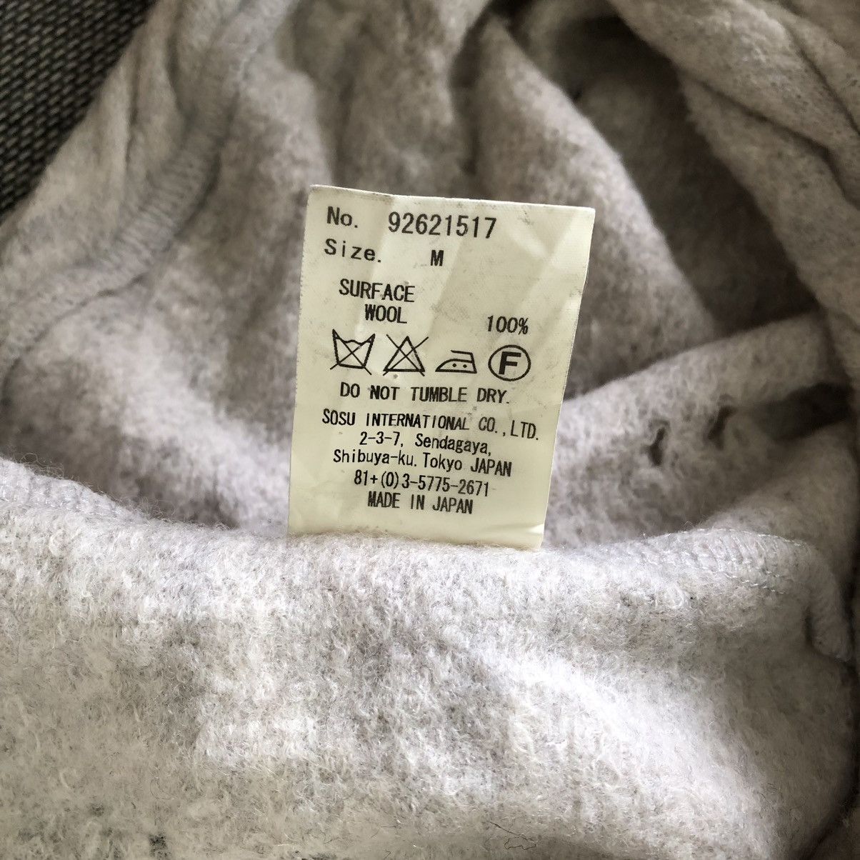 Maison MIHARA YASUHIRO MIHARAYASUHIRO Distressed Style Loungewear Cowl Neck Sweater Size M / US 6-8 / IT 42-44 - 12 Thumbnail