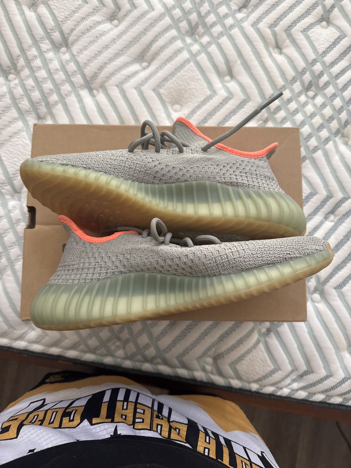Adidas Yeezy 350 boost dessert sage Size US 9.5 / EU 42-43 - 2 Thumbnail