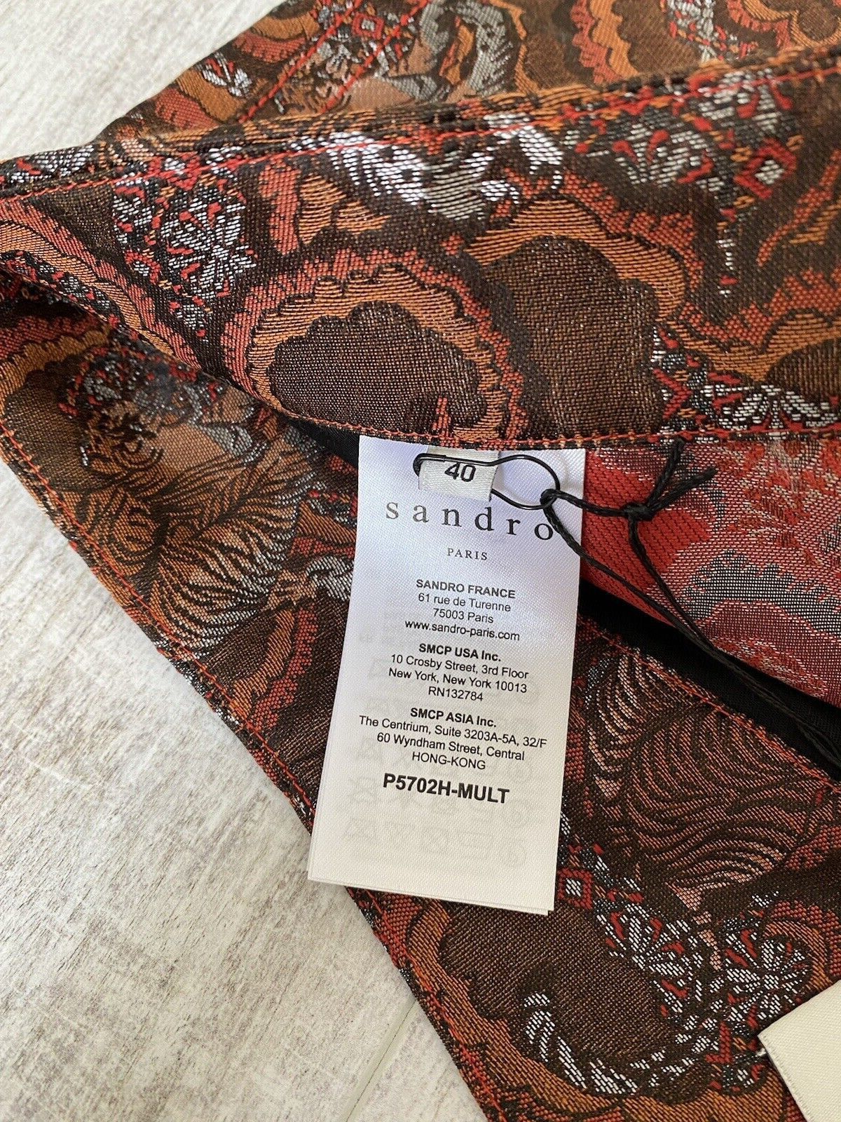 Sandro NEW Sandro Womens Luxury Printed Short Shorts Size 27" / US 4 / IT 40 - 14 Thumbnail