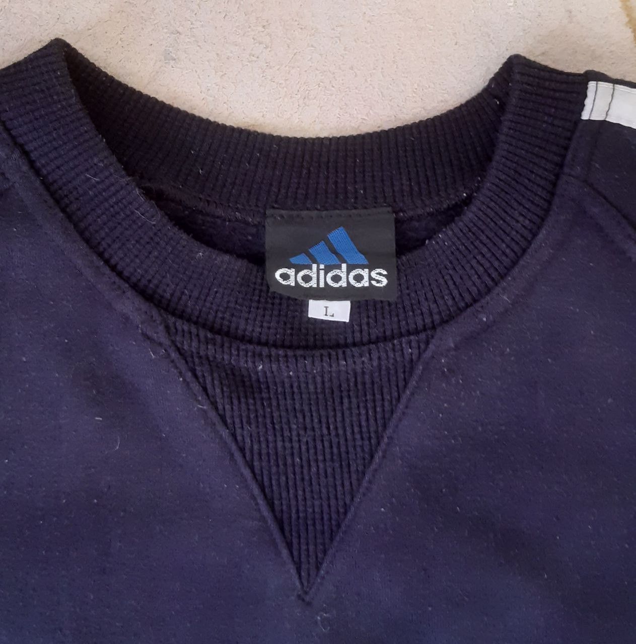 Adidas × Vintage ADIDAS Trefoil Vintage Sweatshirt Size US L / EU 52-54 / 3 - 4 Thumbnail