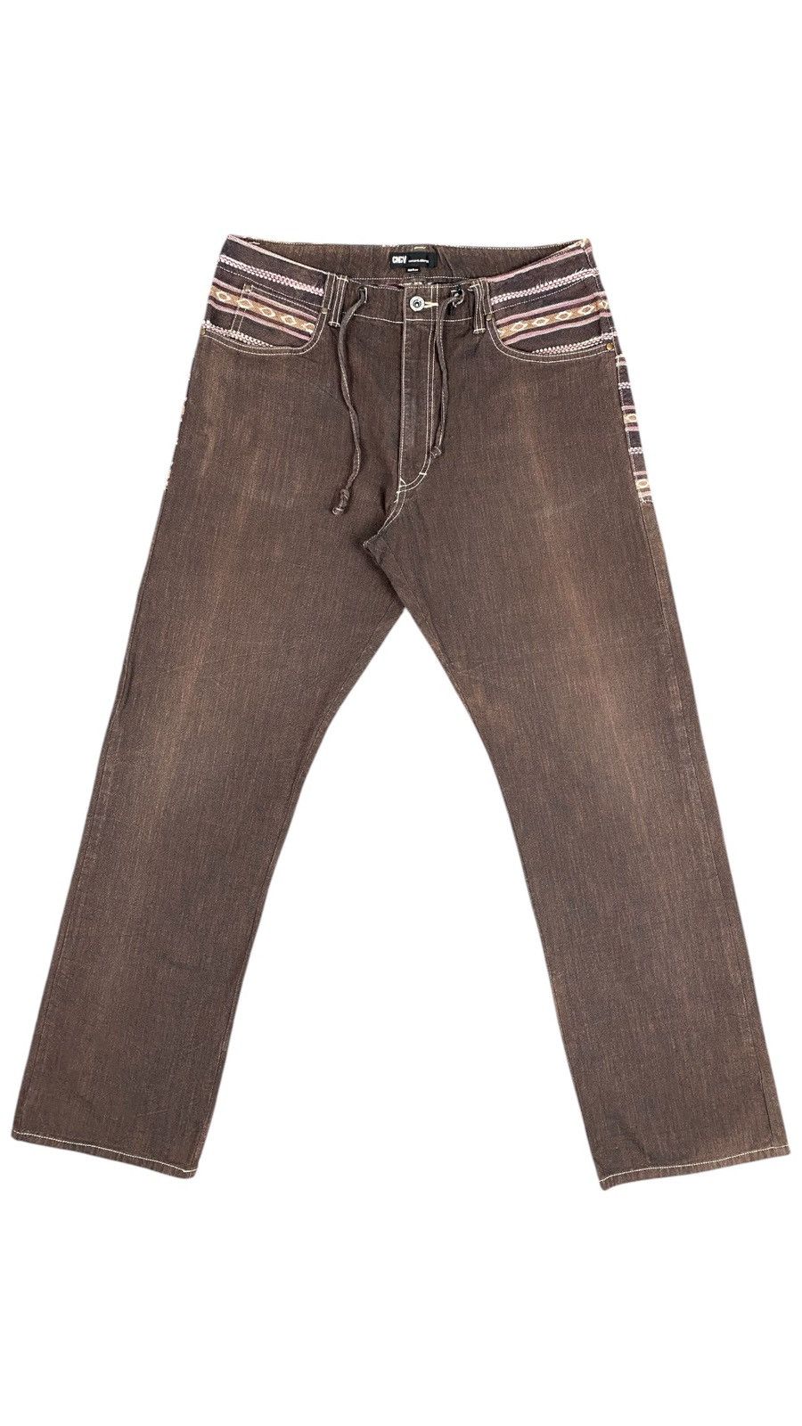 Japanese Brand Concave Attempt Native Flare Pant Size US 32 / EU 48 - 1 Thumbnail