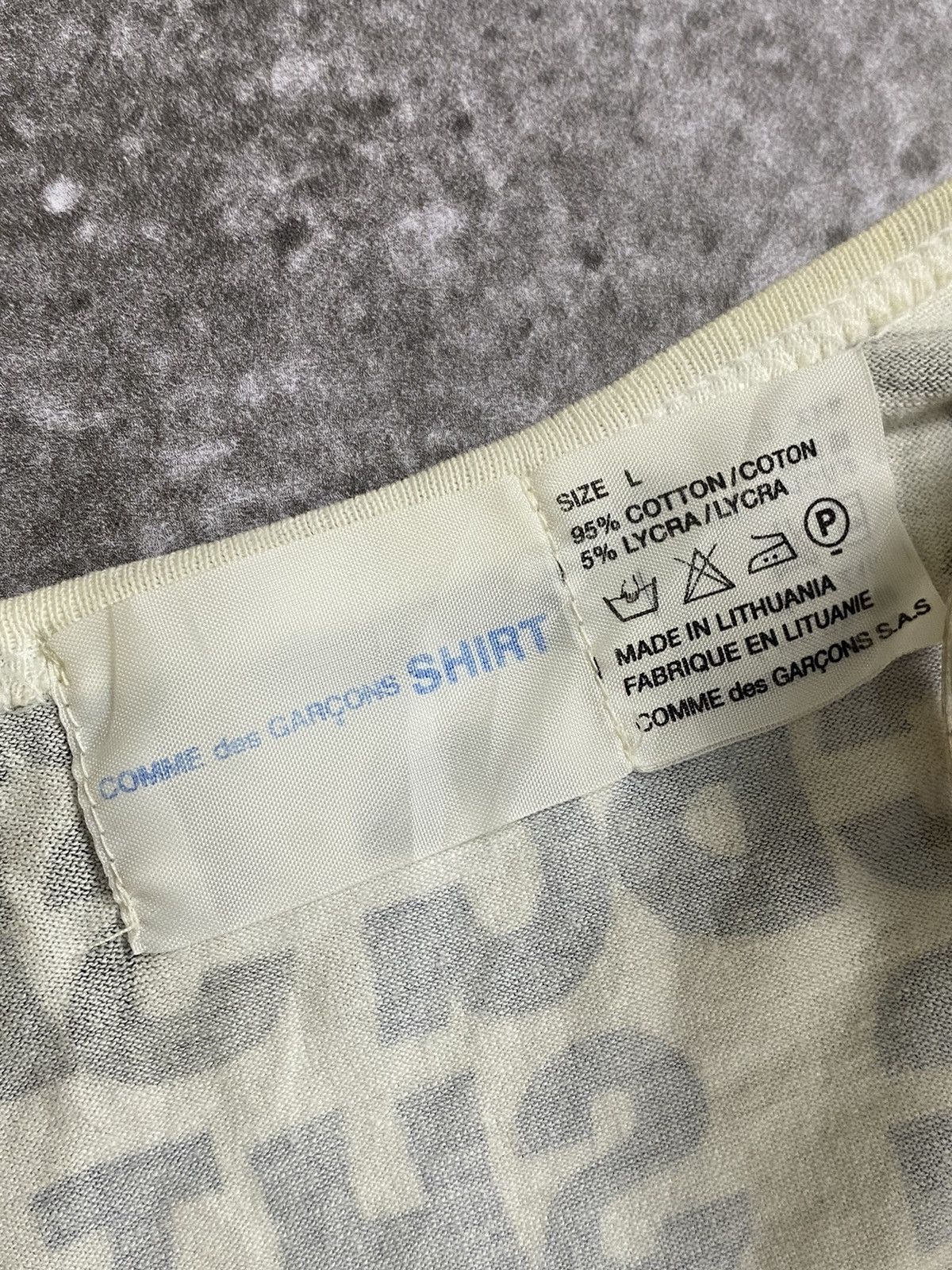 Comme des Garcons SHIRT Comme des garcons shirt all over print t shirt Size US L / EU 52-54 / 3 - 6 Thumbnail