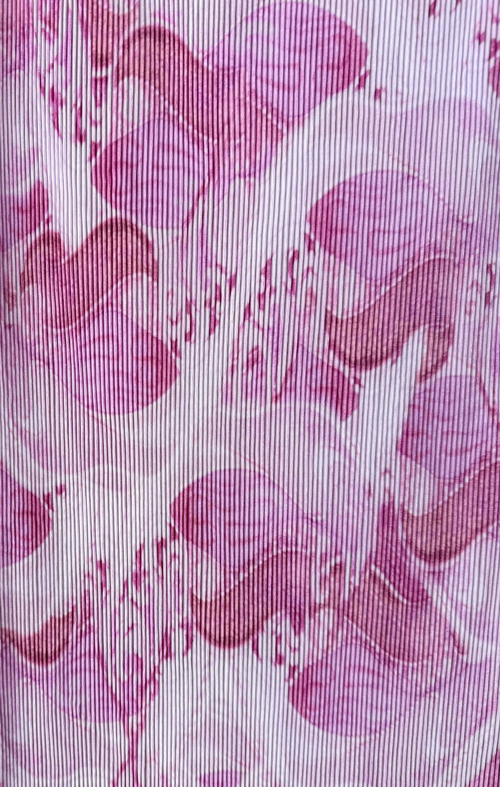 Issey Miyake × Vintage Pink wave pattern pleated half - skirt Size M / US 6-8 / IT 42-44 - 2 Thumbnail