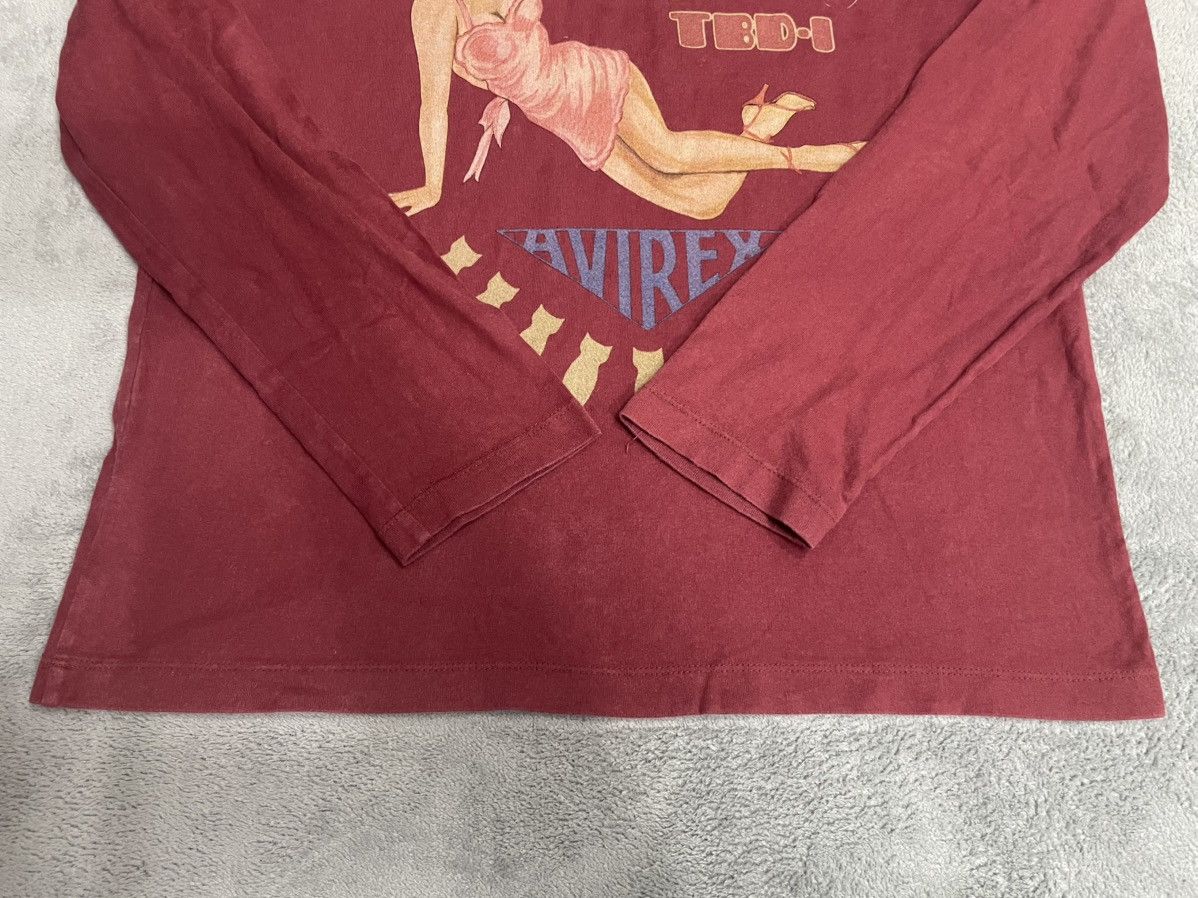 Avirex Avirex Sittin Pretty Longsleve Tshirt Size US XL / EU 56 / 4 - 5 Thumbnail