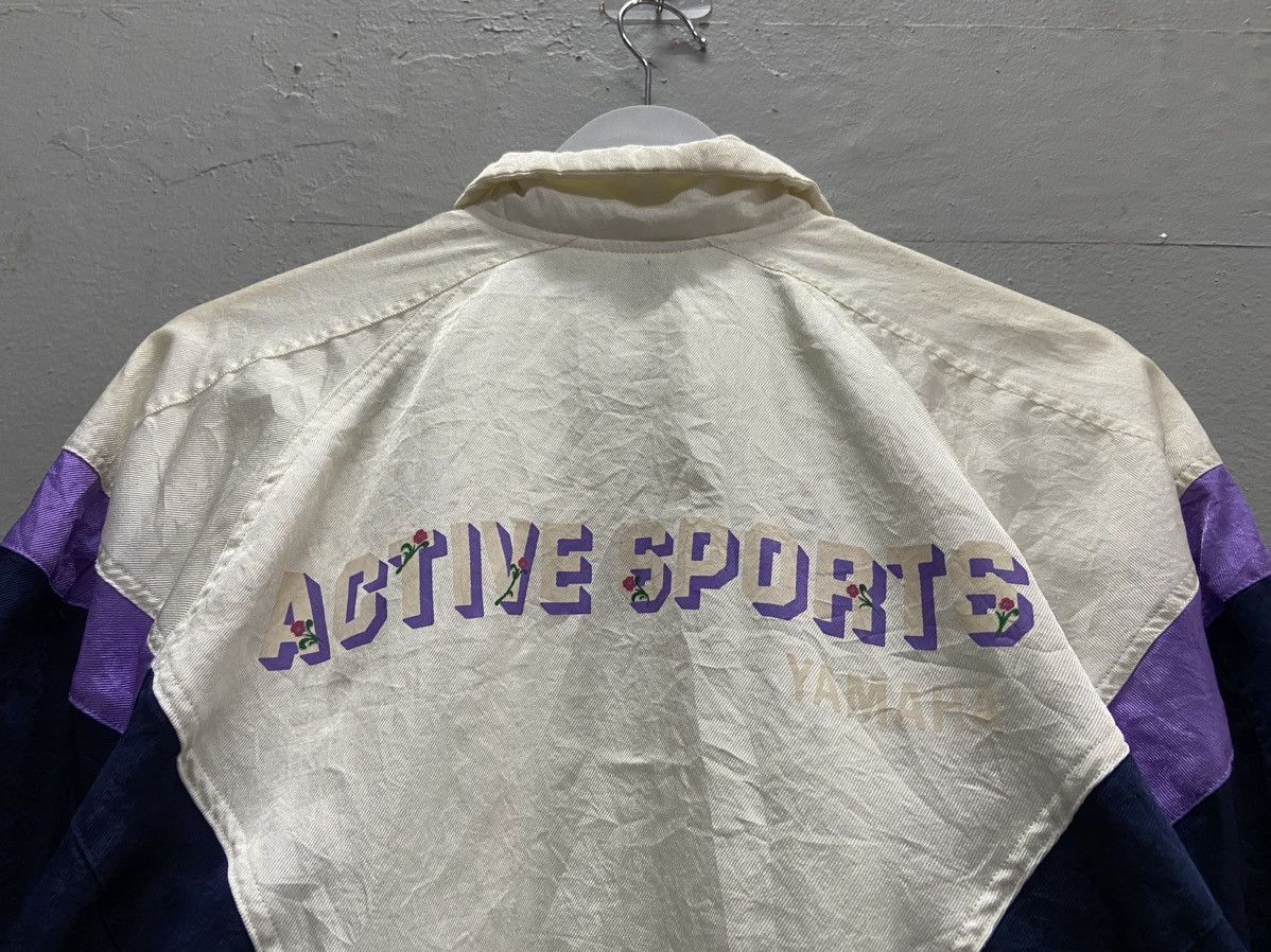 Japanese Brand VINTAGE YAMAHA ACTIVE SPORT LIGHT JACKET Size US L / EU 52-54 / 3 - 4 Thumbnail