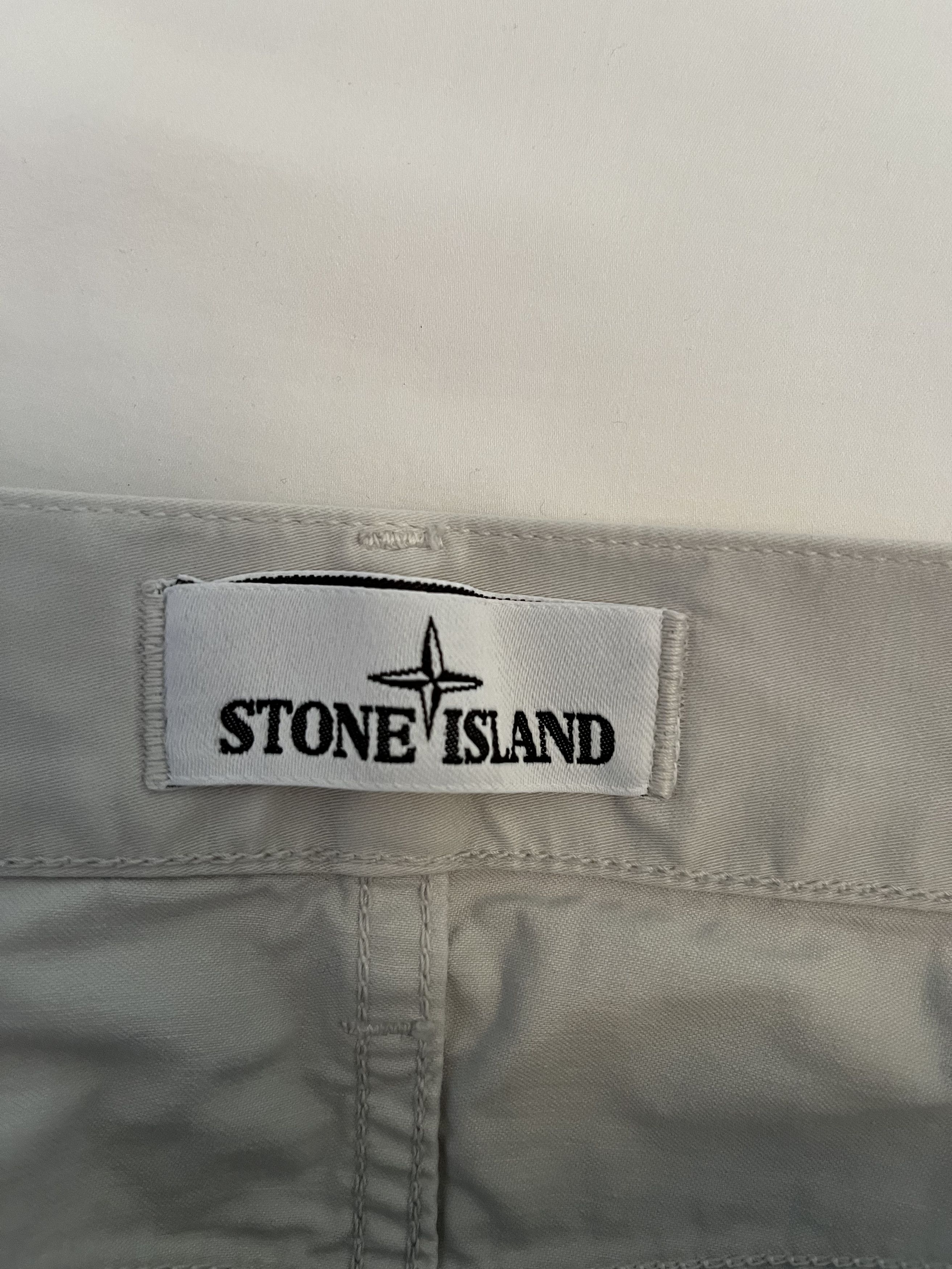 Stone Island Stone Island beige straight cotton pants Size US 30 / EU 46 - 6 Thumbnail