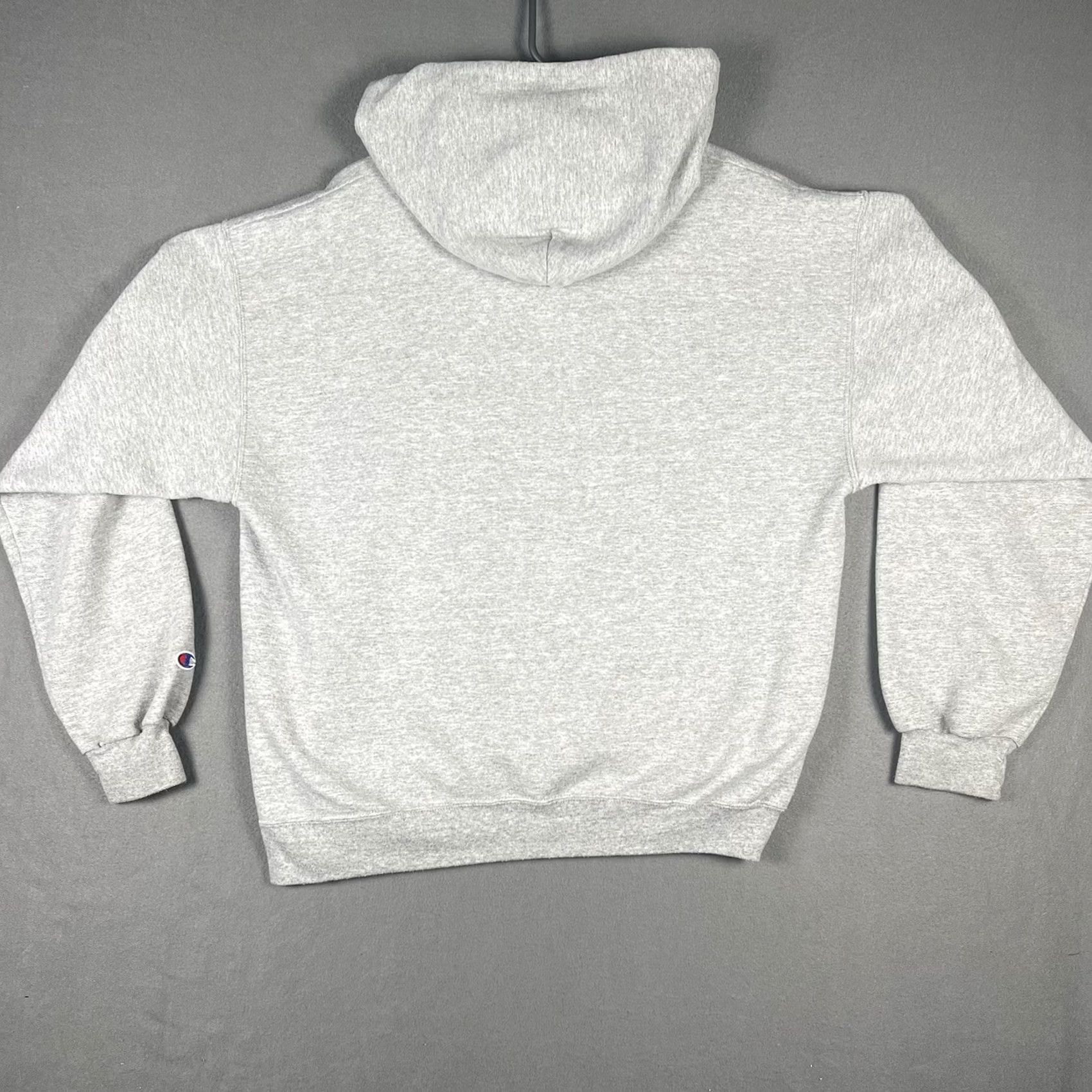 Champion VINTAGE Champion Yale Hoodie Sweatshirt Large Gray SpellOut Pullover Preppy VTG Mens L Gray Size US L / EU 52-54 / 3 - 4 Thumbnail