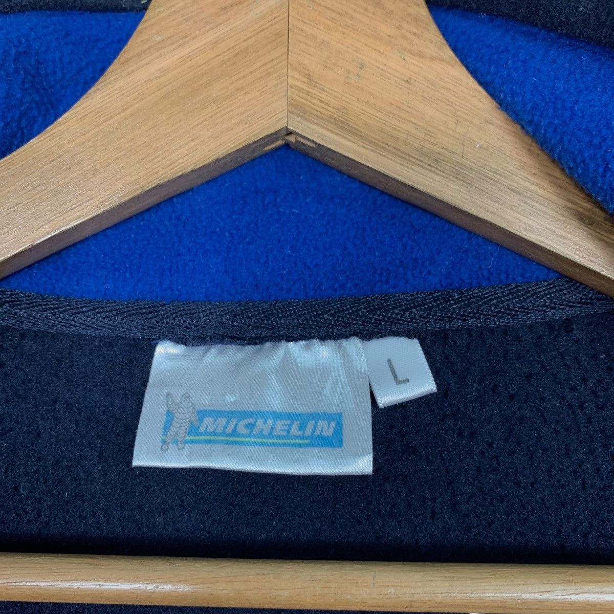 Other Vintage MICHELIN Fleece Zipper Jacket #2929-C132 Size US L / EU 52-54 / 3 - 16 Thumbnail