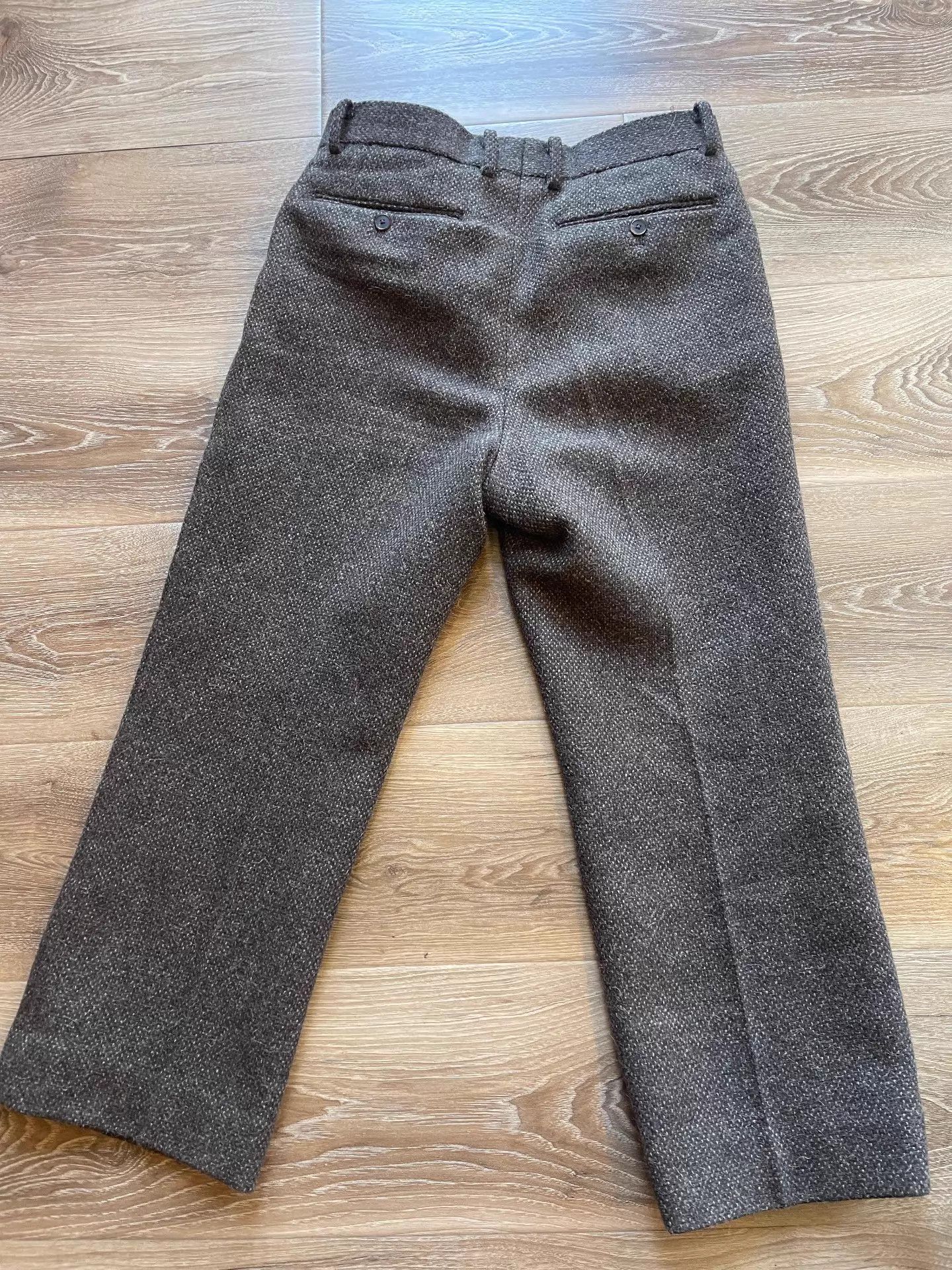 Auralee worn AURALEE 24AW LAMA WOOL TWEED SLACKS Brown 3 Size US 34 / EU 50 - 2 Thumbnail