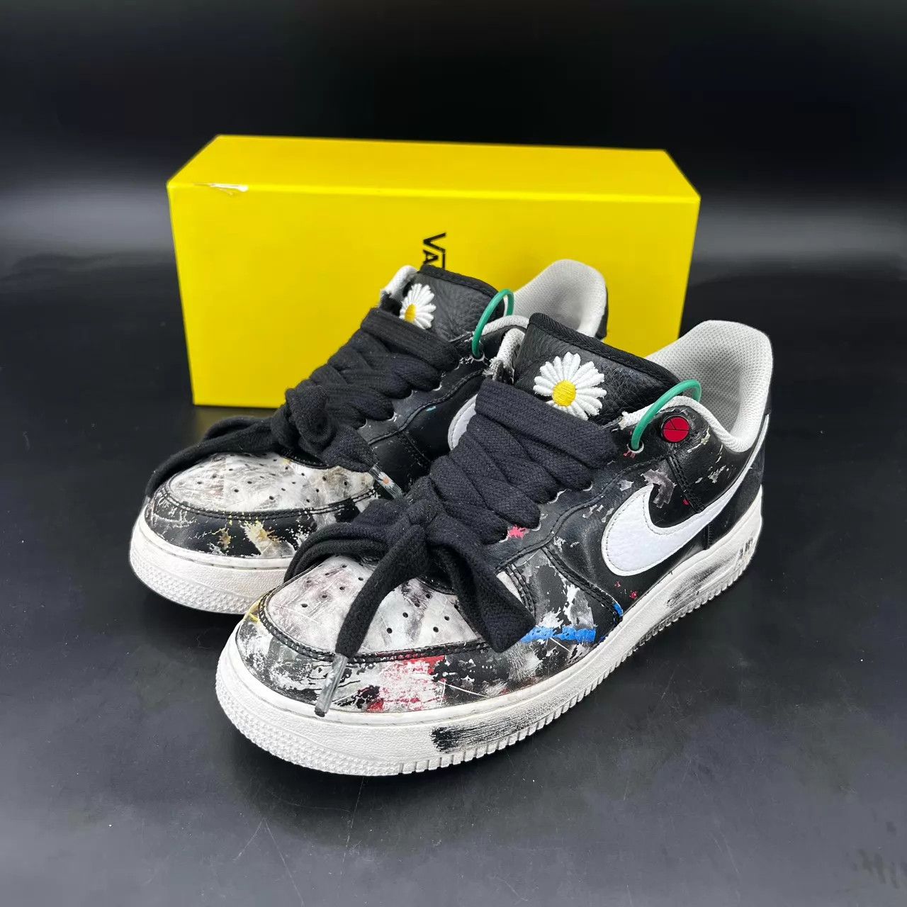 Nike GD x AF1 Black Size 44 Like New Original Box Size US 10 / EU 43 - 1 Thumbnail