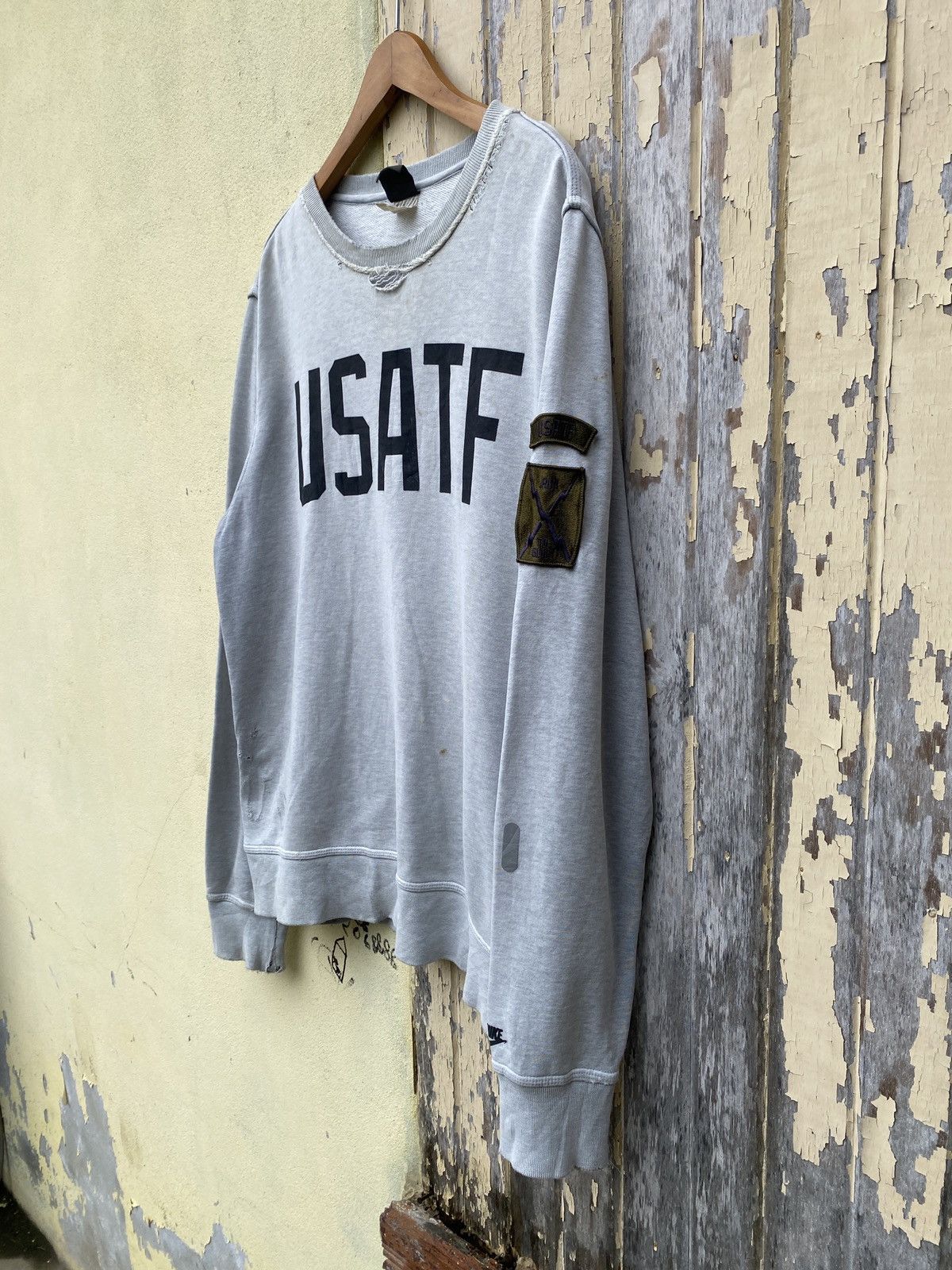 Nike × Vintage Vintage nike usaft crewneck sweatshirt Size US L / EU 52-54 / 3 - 5 Thumbnail