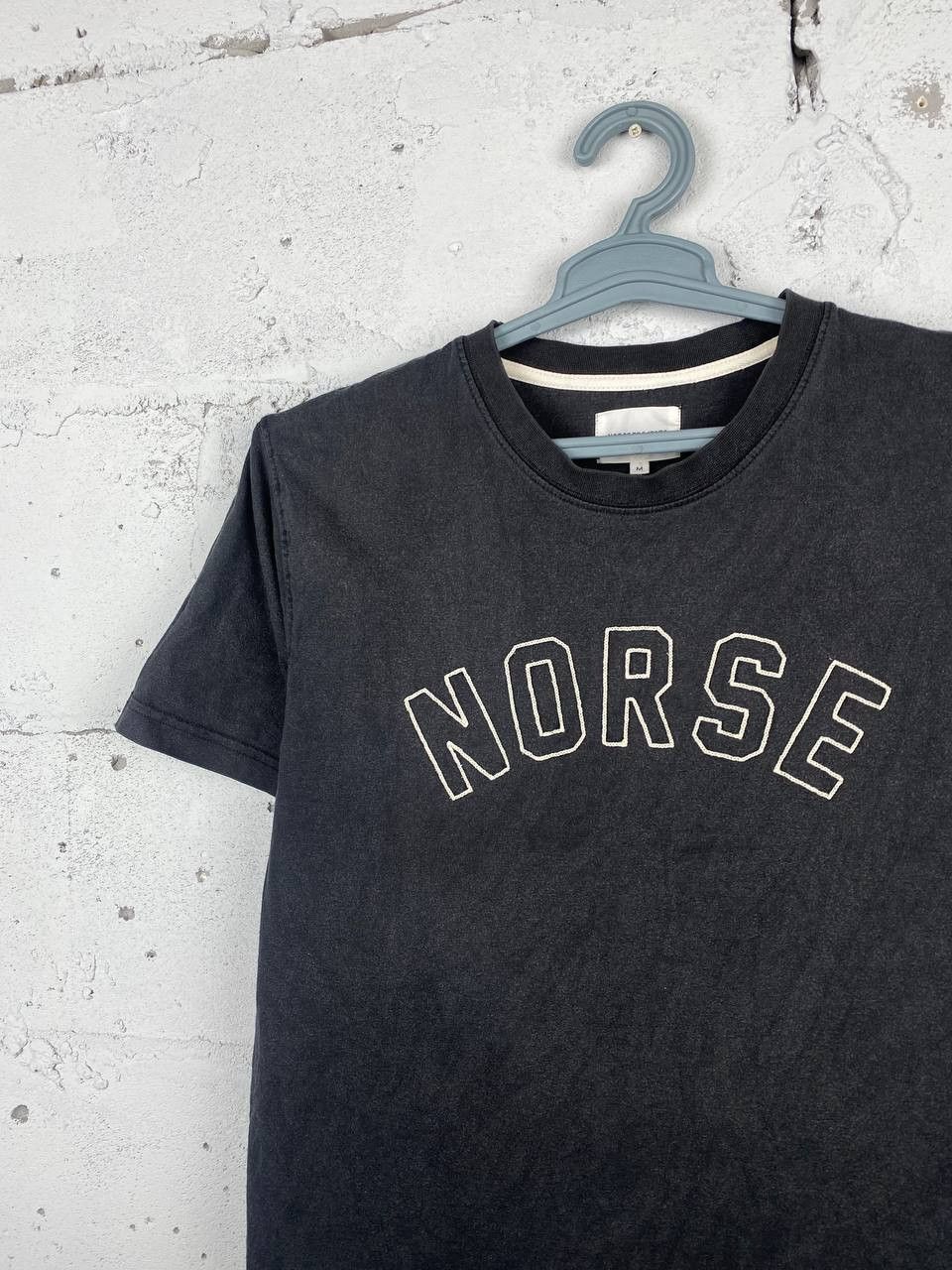 Norse Projects × Vintage Norse Projects Big Logo Faded T Shirt Size US M / EU 48-50 / 2 - 2 Thumbnail