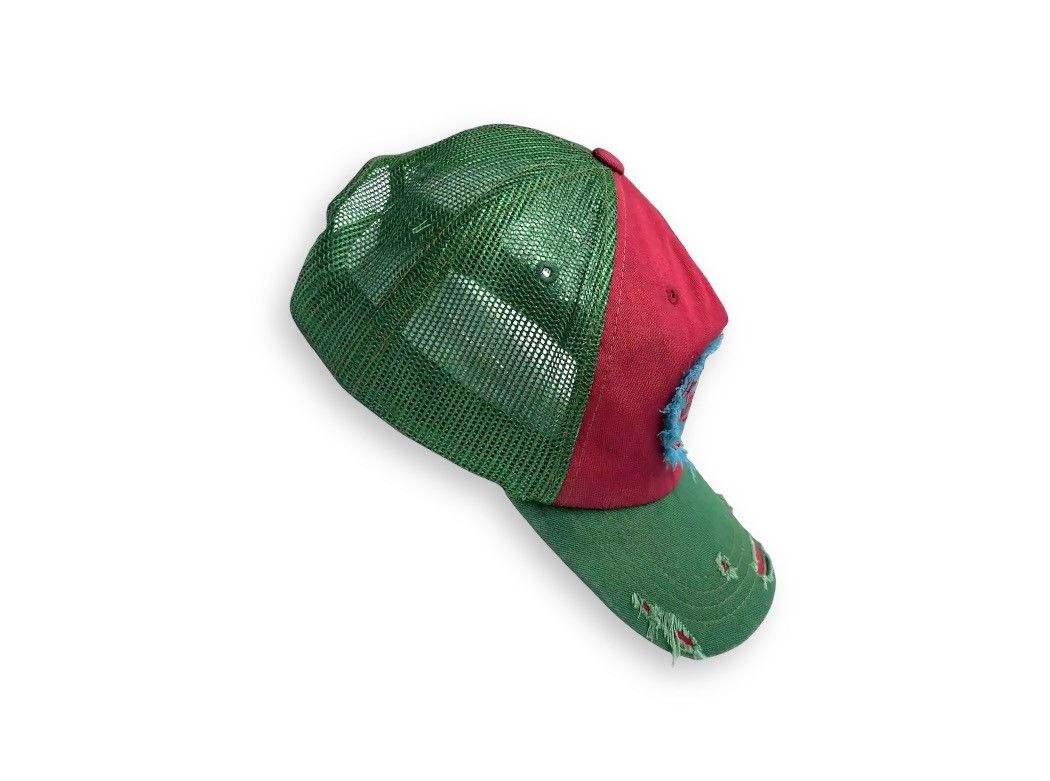 Von Dutch 🔥Archive VON DUTCH Distressed Trucker Hat Big Shadow Print Size ONE SIZE - 5 Thumbnail