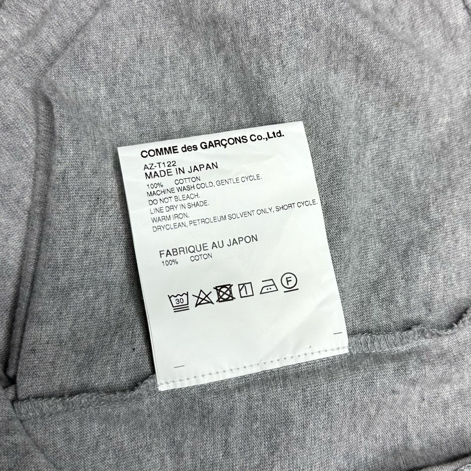 Comme des Garcons PLAY CDG Comme des Garçons Play Heart Long Sleeve Tee Size US M / EU 48-50 / 2 - 5 Thumbnail
