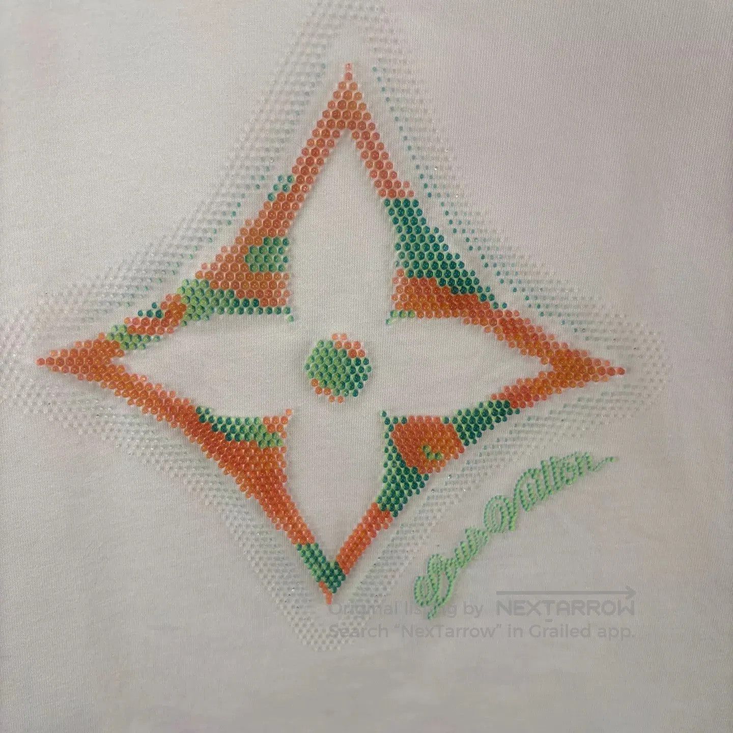 Louis Vuitton White Short Sleeve Graphic T-Shirt. Size US XL / EU 56 / 4 - 4 Thumbnail