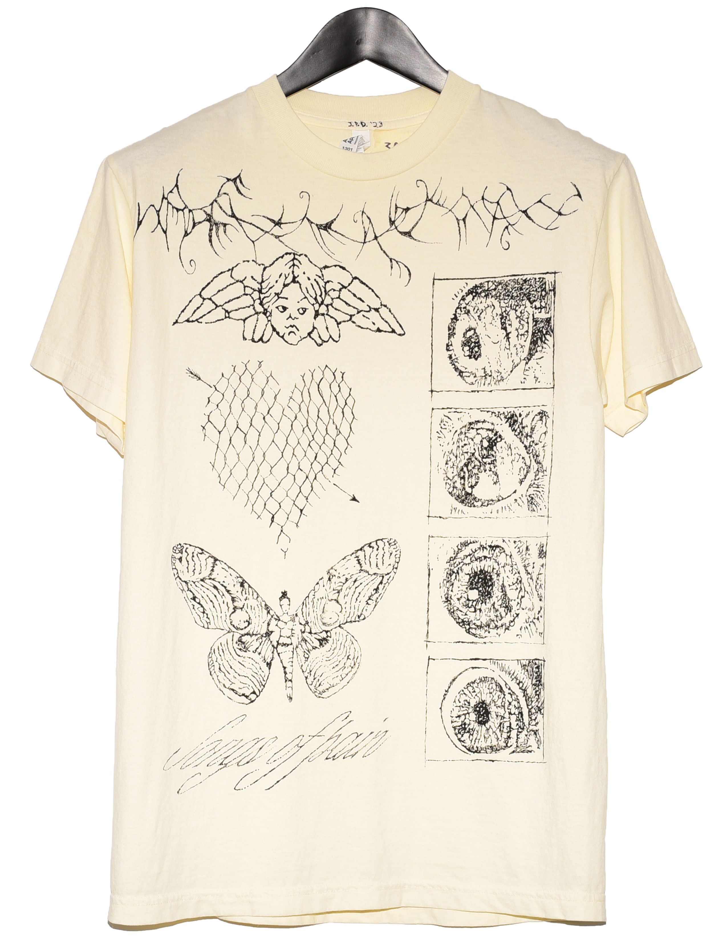 Dover Street Market × Handmade Jon Perry Davis 'Songs Of Pain' Tee Size US M / EU 48-50 / 2 - 1 Thumbnail
