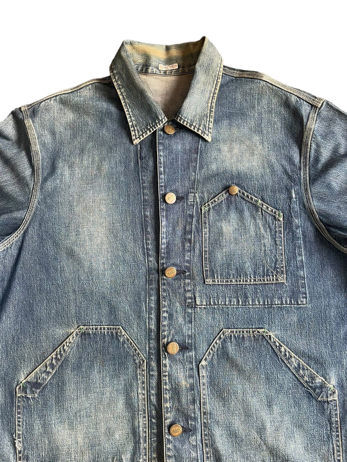 Sugar Cane Vintage Sugar Cane Union Made Chore Jacket Size US L / EU 52-54 / 3 - 3 Thumbnail