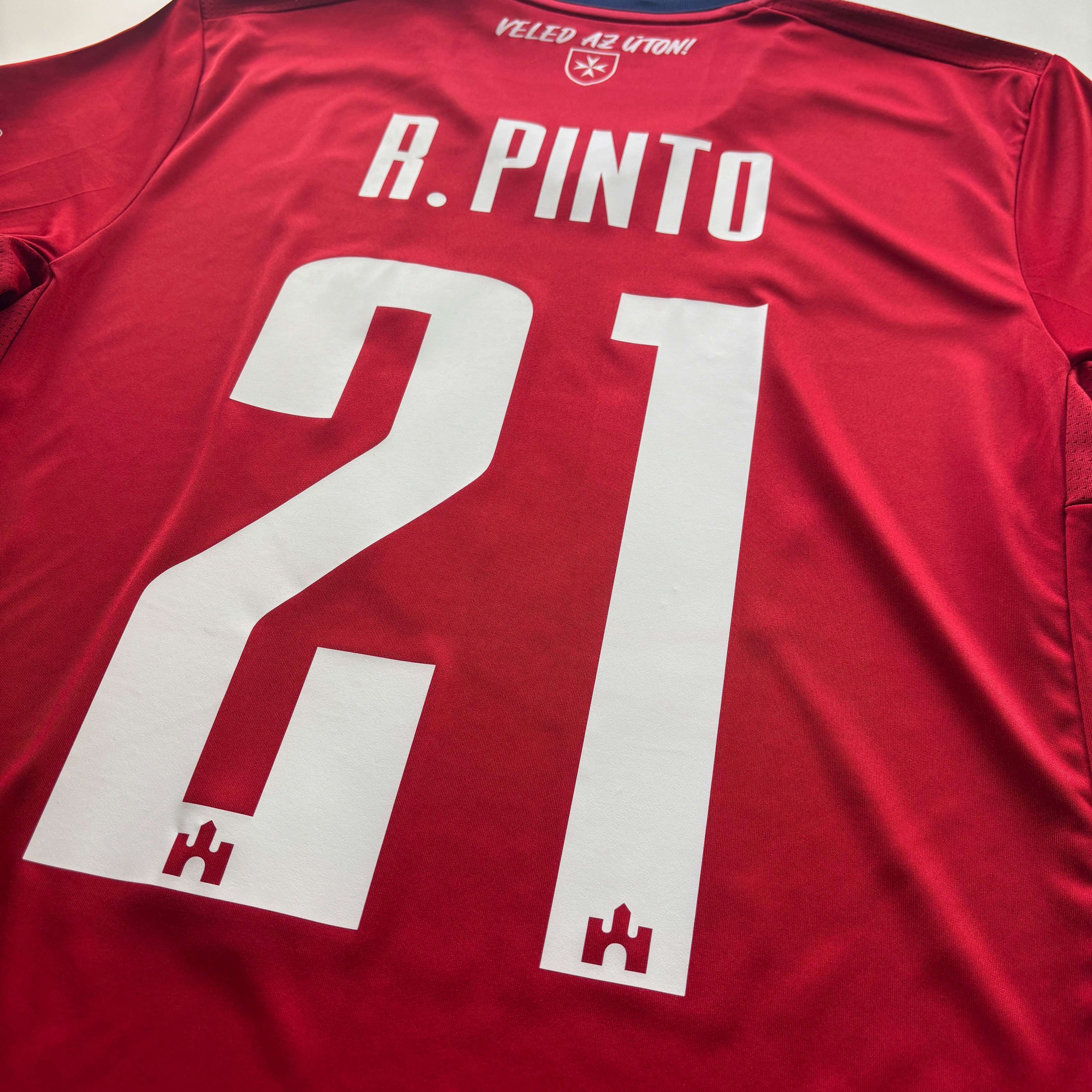 Adidas MATCH WORN Mol Fehérvár 2021-22 home R.Pinto football jersey Size US S / EU 44-46 / 1 - 8 Thumbnail