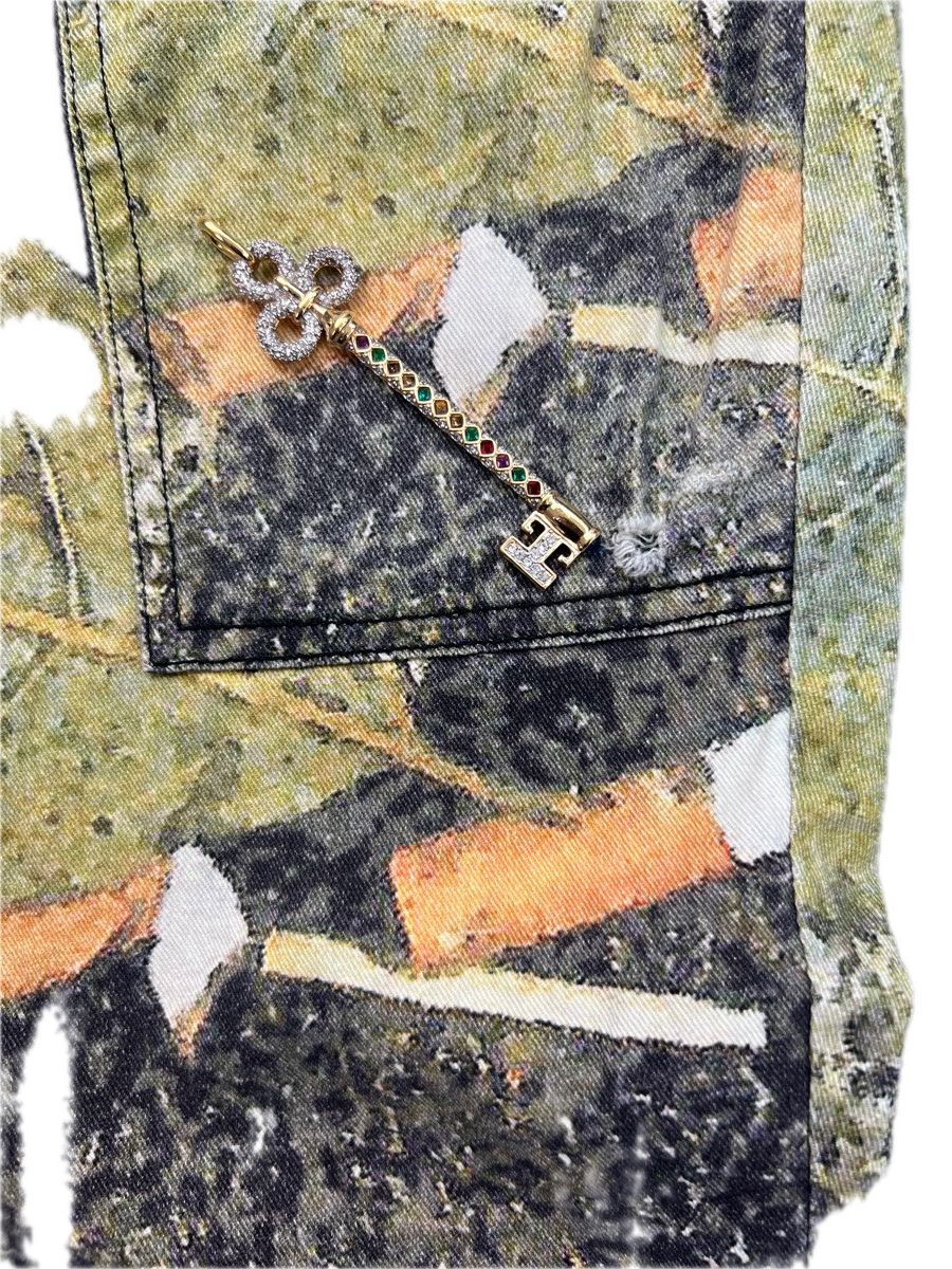 Pleasures Pleasures NOW Cigarette Camo Flared Pants Size US 34 / EU 50 - 7 Thumbnail