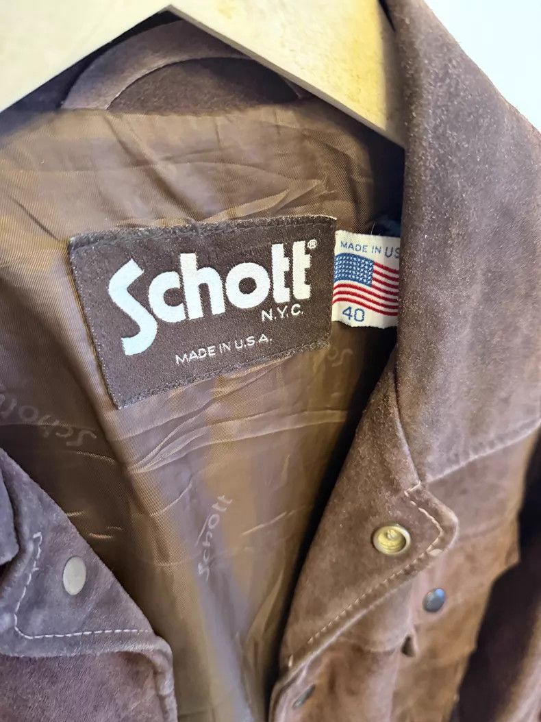 Schott Schott Vintage leather clothes Size US M / EU 48-50 / 2 - 3 Thumbnail