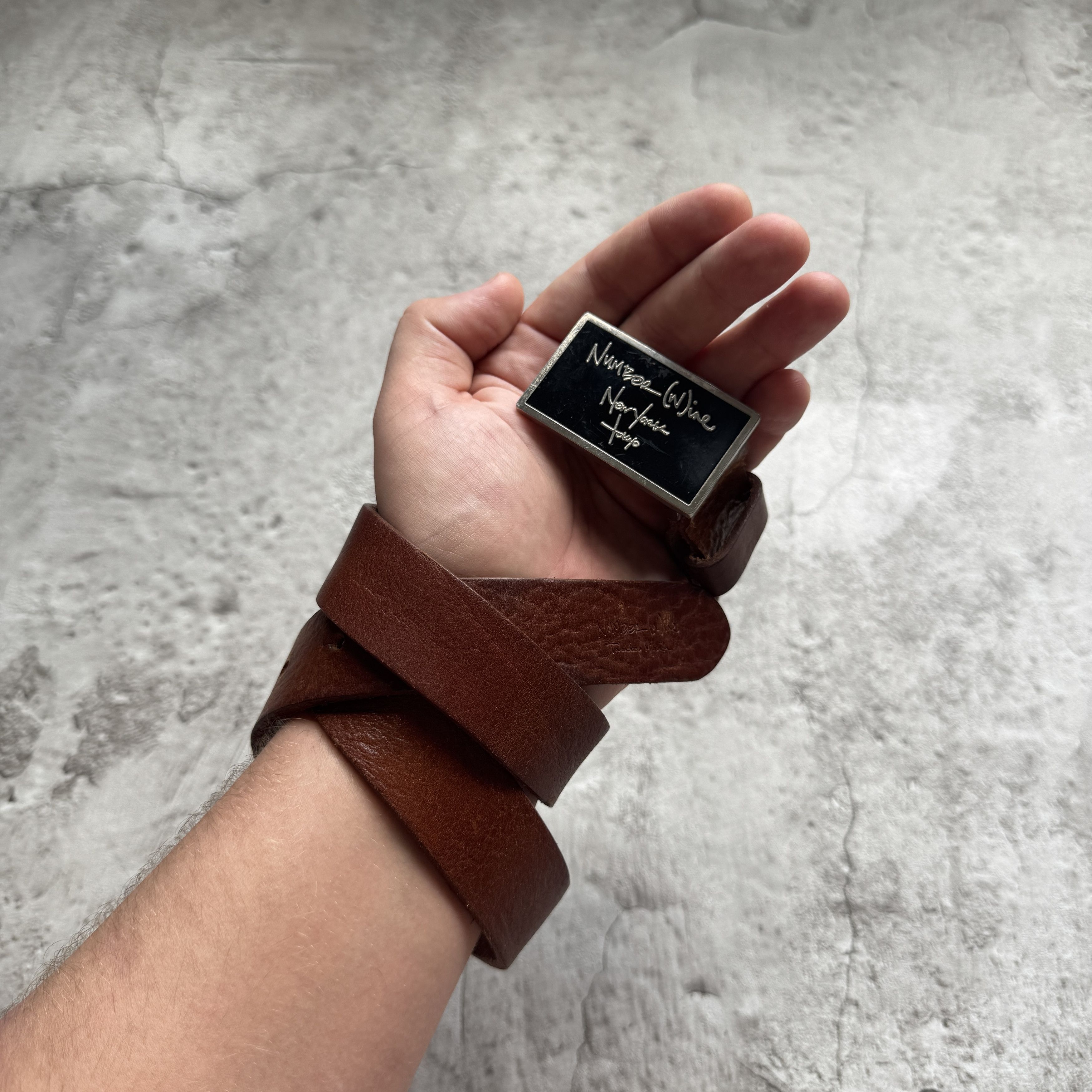 Number (N)ine number nine belt | Grailed