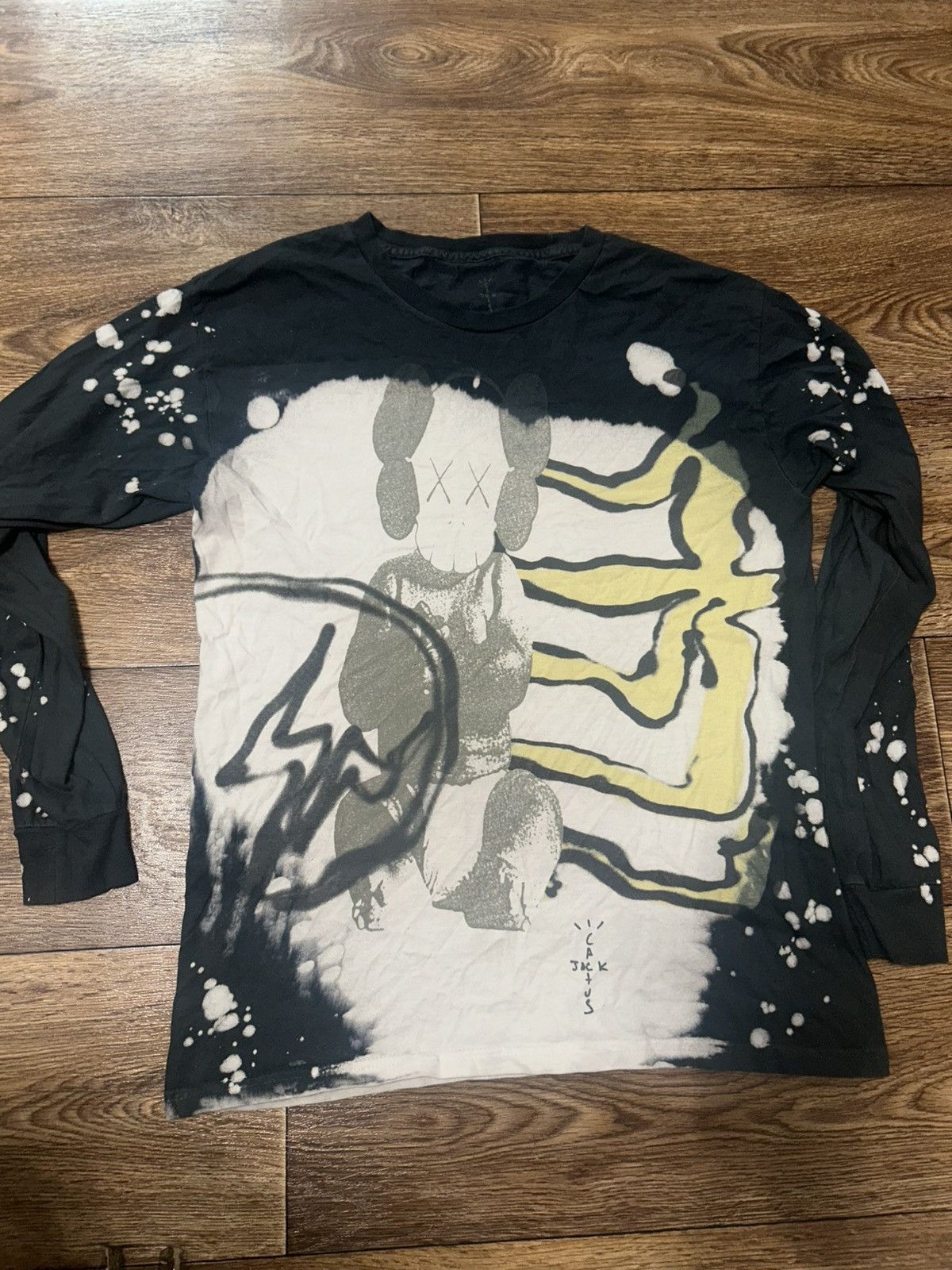 Kaws × Travis Scott Cactus Jack x Kaws long sleeve Size US S / EU 44-46 / 1 - 1 Thumbnail