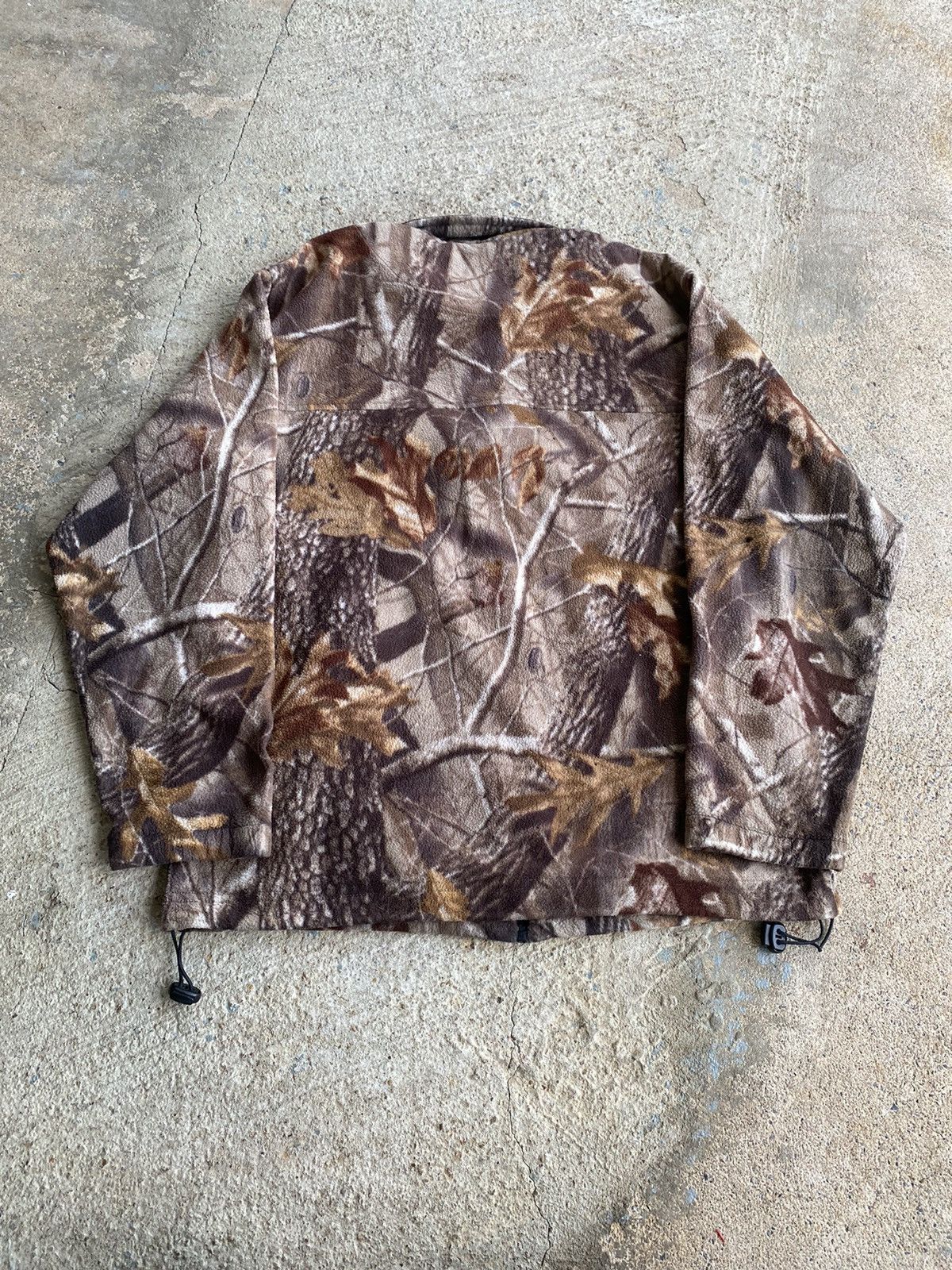Realtree × Vintage Vintage Y2K Winchester Fleece Camo Distressed Jacket Size US L / EU 52-54 / 3 - 10 Thumbnail