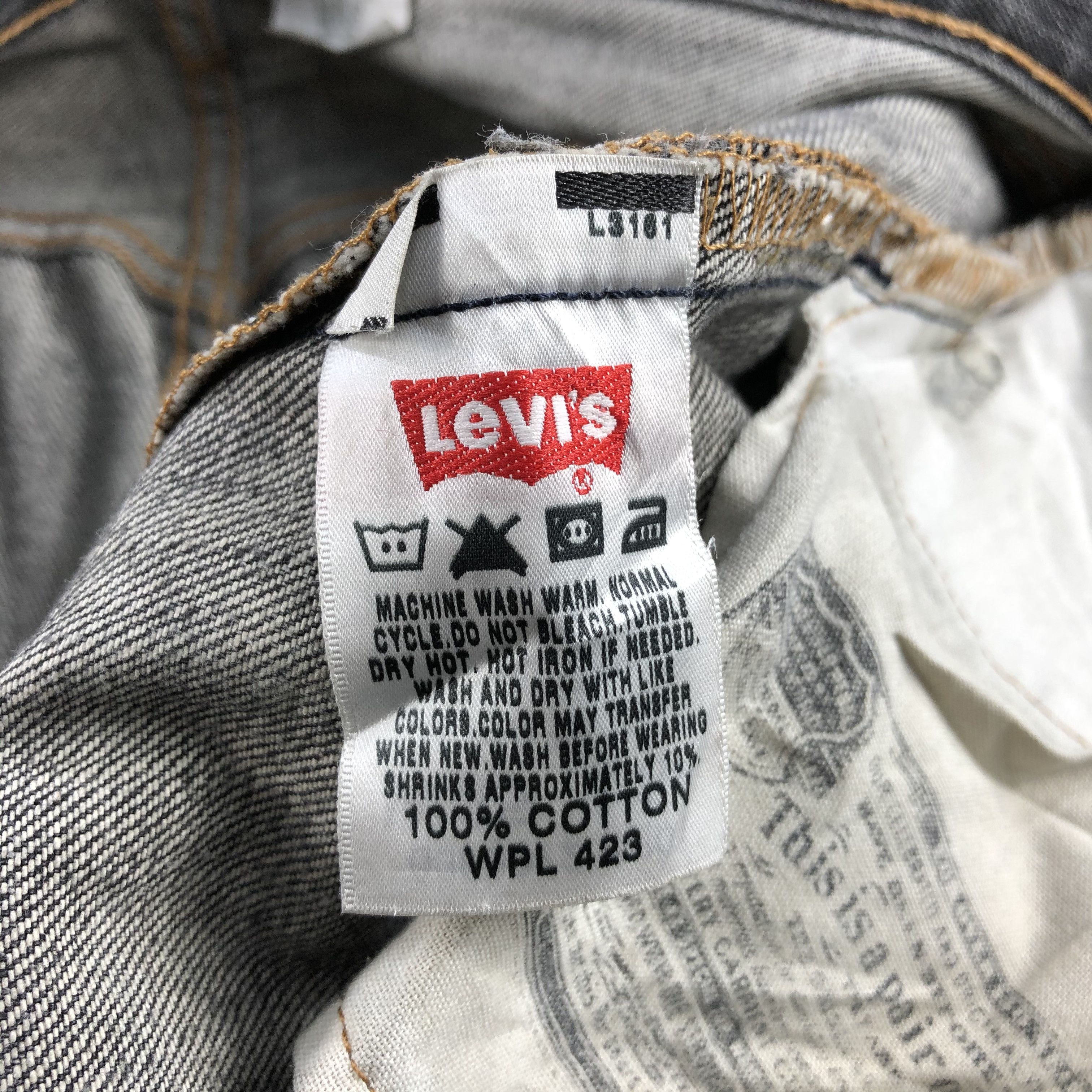 Levi's Vintage Levis Jeans 501xx Earth Tone-JM845 Size US 35 - 12 Thumbnail