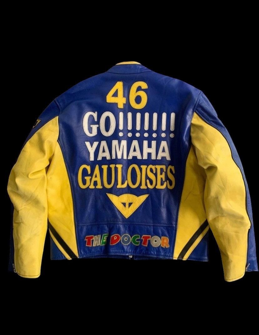 Vintage Valentino Rossi The Doctor Leather Racing Jacket MotoGP Size US XL / EU 56 / 4 - 3 Thumbnail