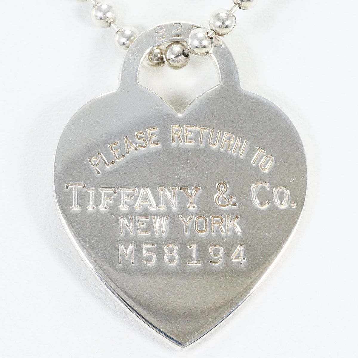 Tiffany & Co. Tiffany & Co. Tiffany&Co. Return to Tiffany Silver 925 Necklace Precious Metal Necklace DUTY FREE for USA Size ONE SIZE - 1 Thumbnail