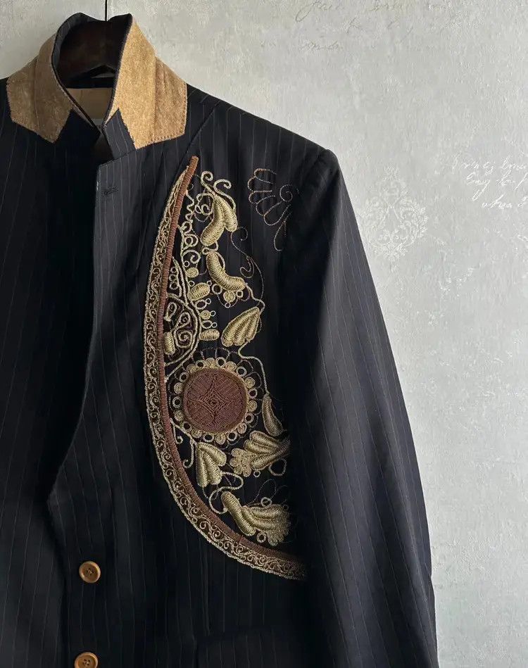 Dries Van Noten Sz 50 Dries Van Noten 15SS Stitches Jacket Size US M / EU 48-50 / 2 - 1 Thumbnail