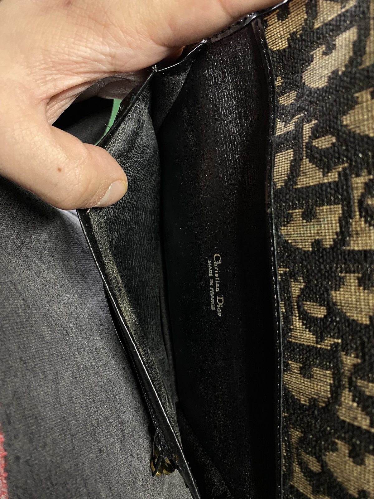 Christian Dior Monsieur × Dior × Vintage Vintage Christian Dior Blue Trotter Long Wallet Y2K Size ONE SIZE - 4 Thumbnail