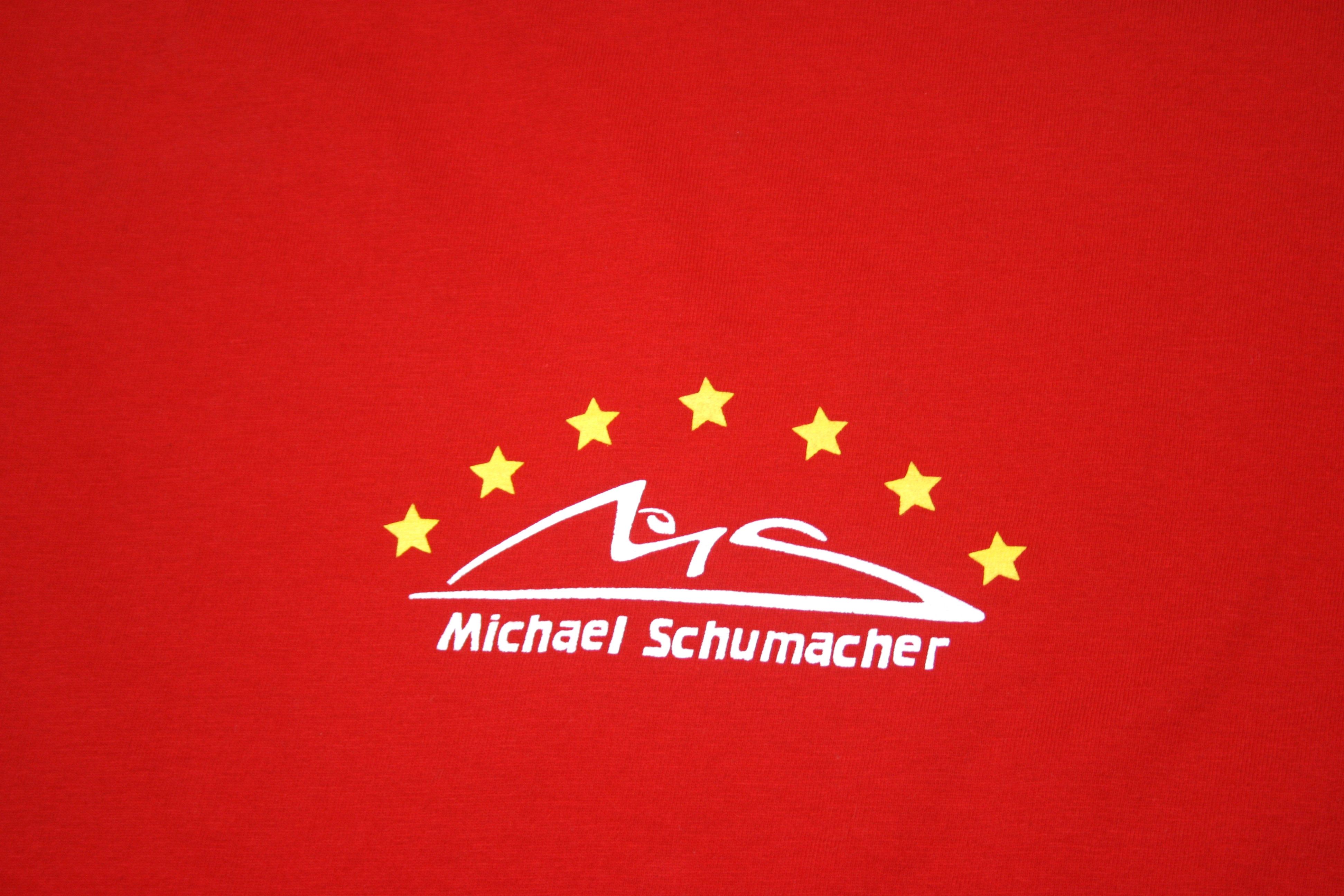 Ferrari 00S Michael Schumacher Logo Germany T-Shirt Vintage Size US XXL / EU 58 / 5 - 8 Thumbnail