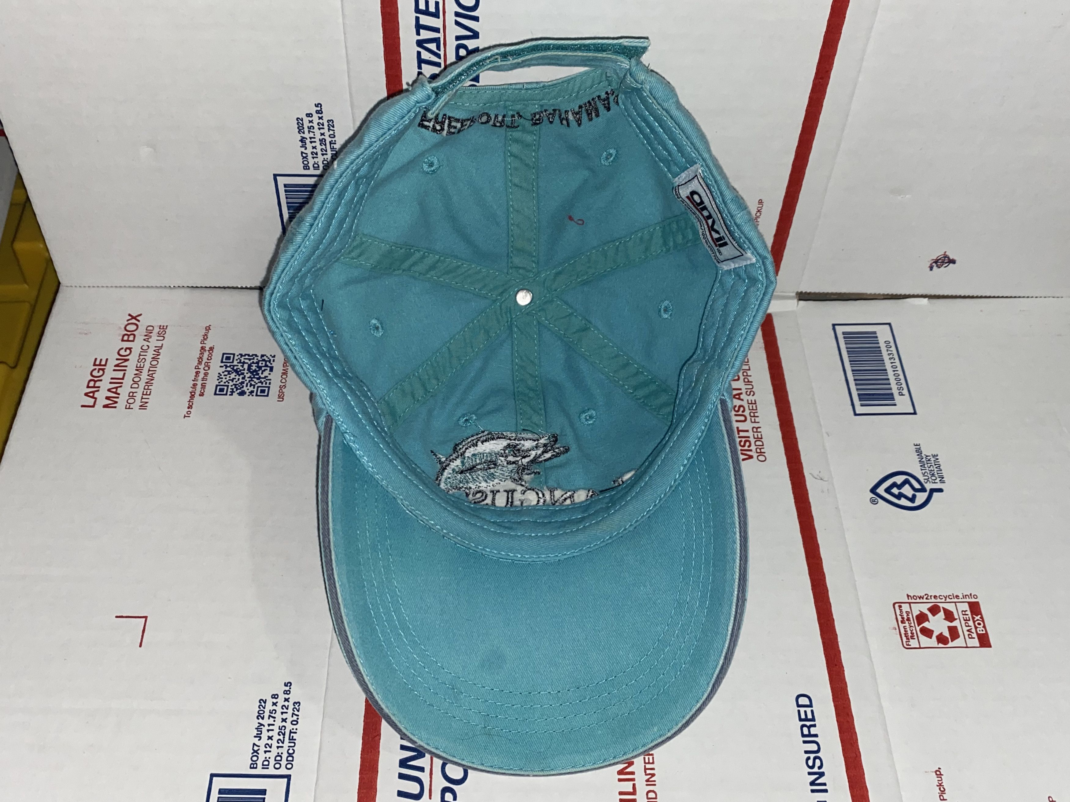 Other LLANGUS Boat Fishing team Freeport Bahamas USA Cap dad Hat Size ONE SIZE - 5 Thumbnail