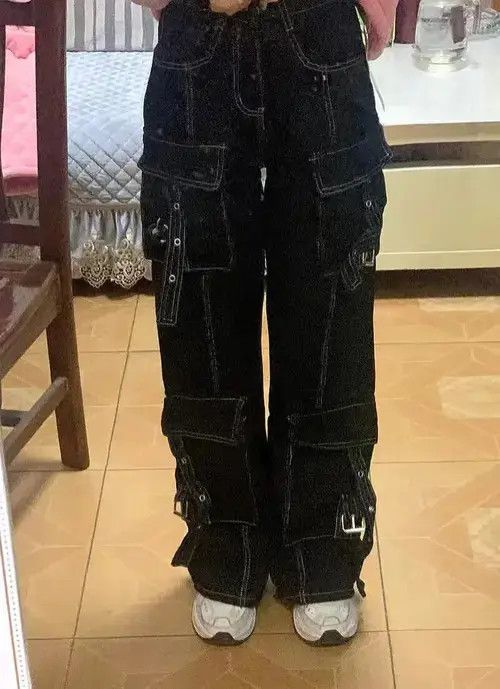 Baggy Cargo Techwear Hippie Pants