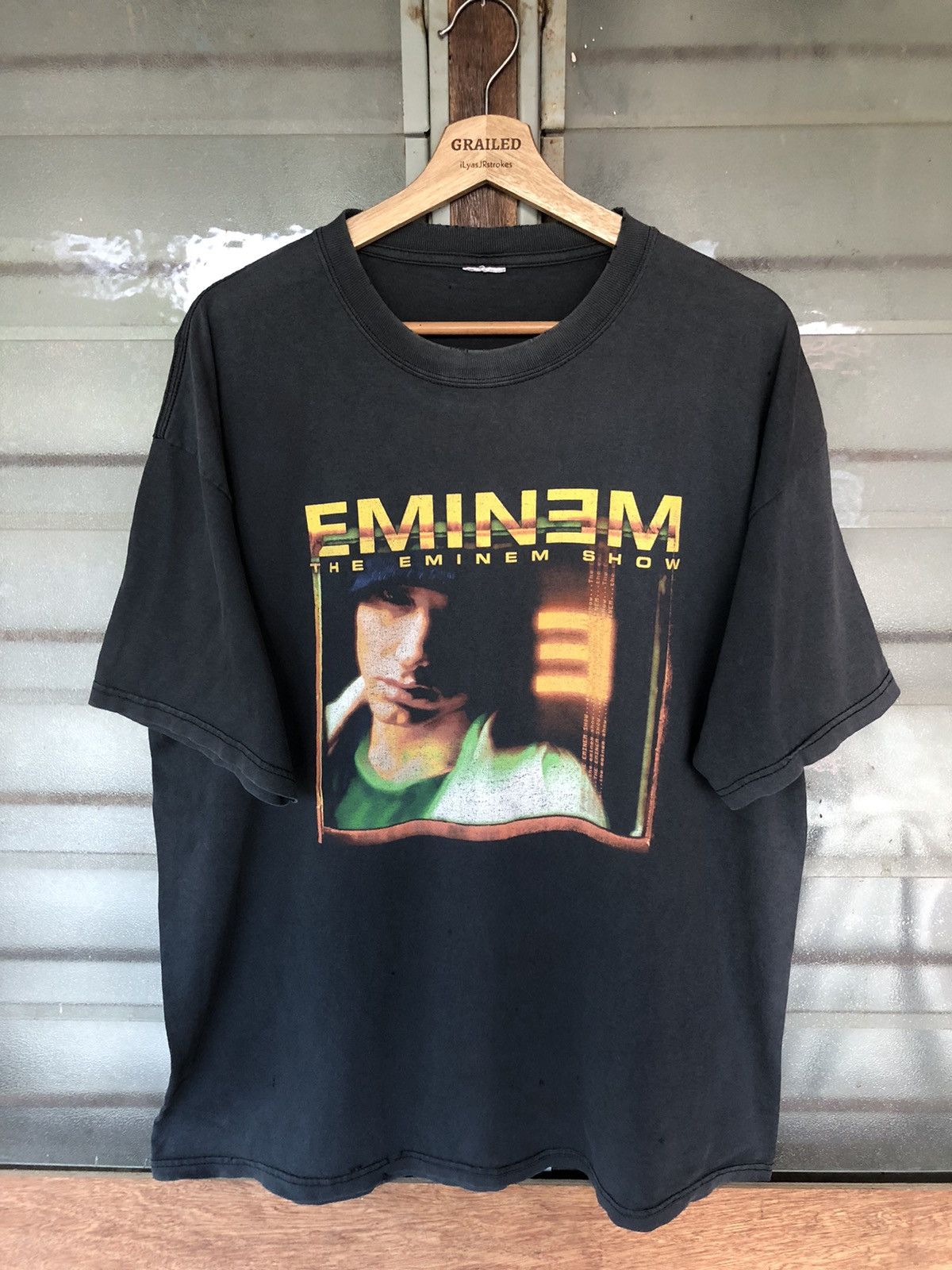 Eminem Vintage 2002 Eminem Show Distressed Shirt Tee Size US L / EU 52-54 / 3 - 1 Thumbnail