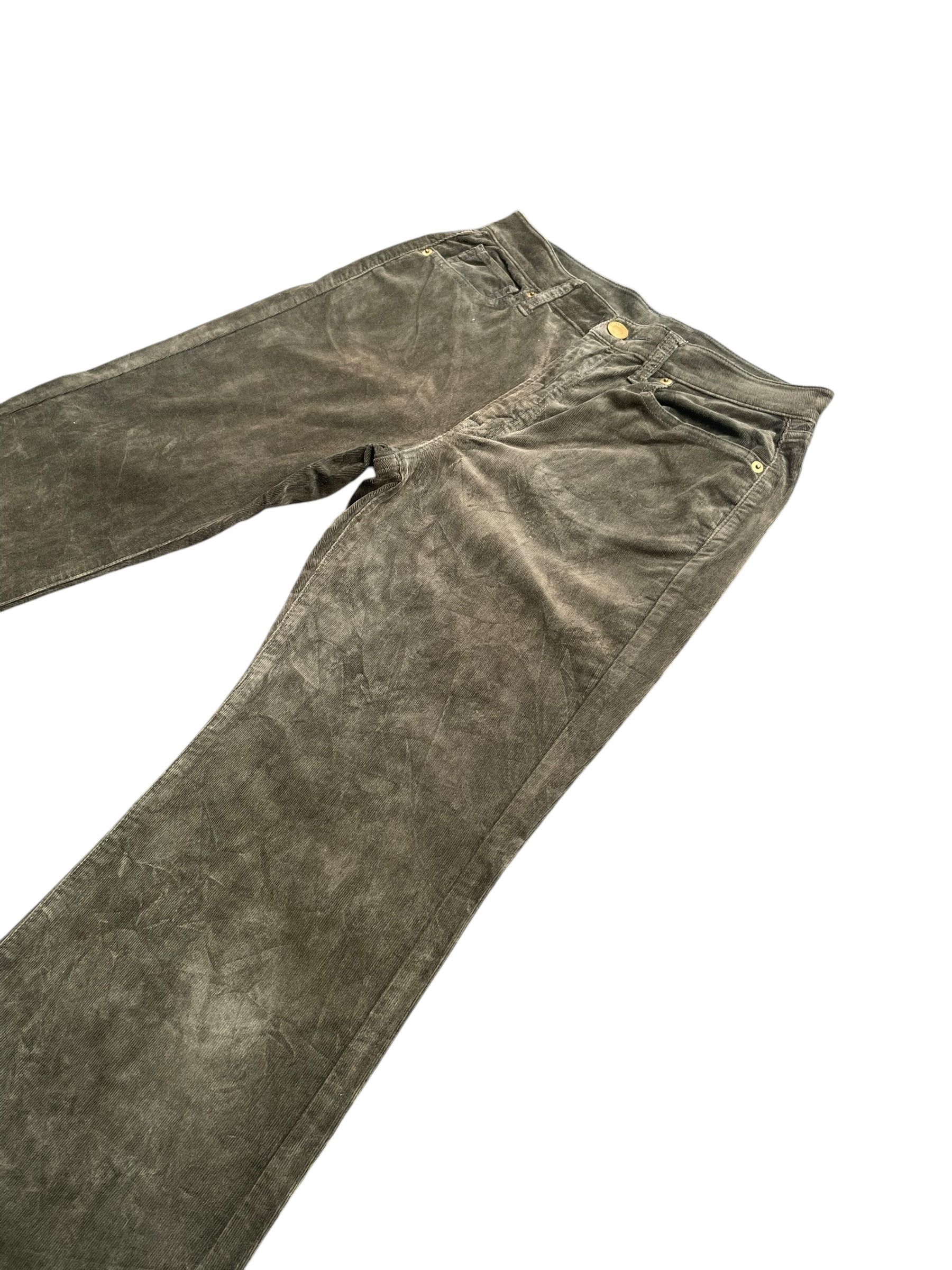Japanese Brand Vintage Flare Uniqlo Coduroy Jeans Size US 30 / EU 46 - 2 Thumbnail