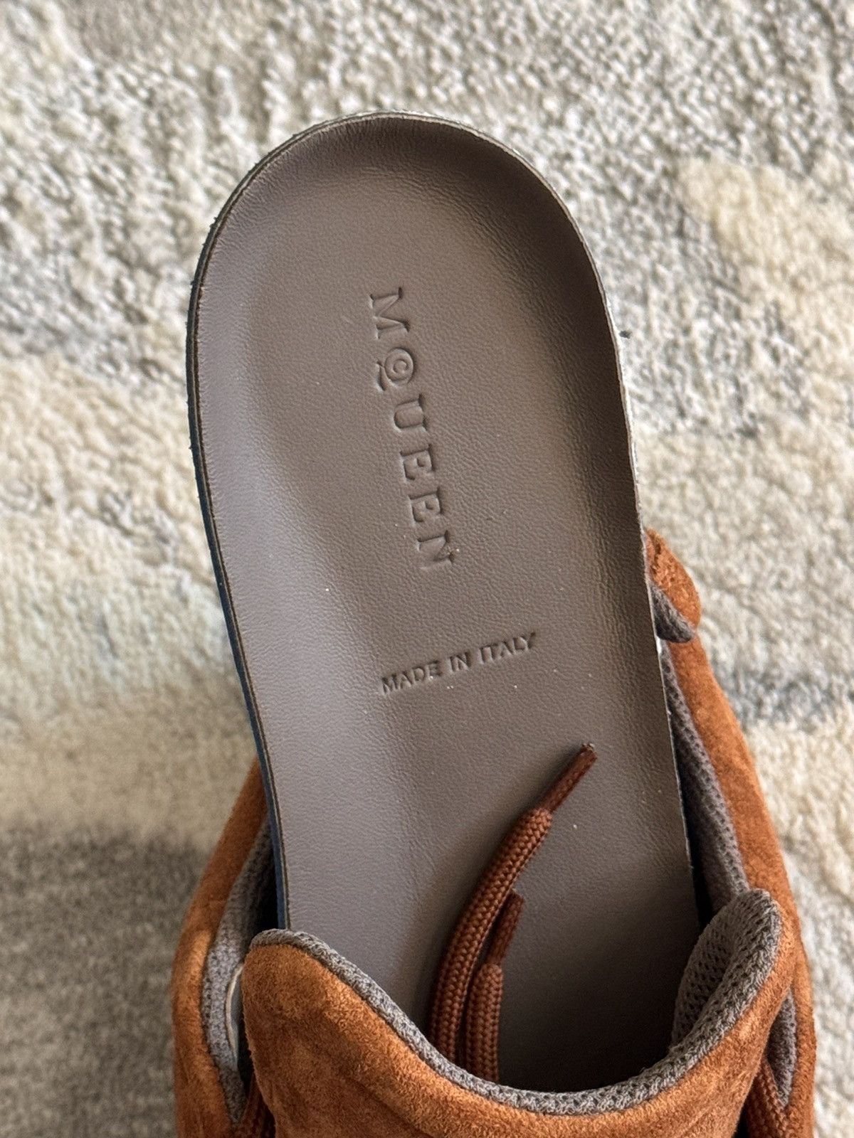 Alexander McQueen Alexander McQueen Flexion Brown Suede Low Top Sneaker Size US 9 / EU 42 - 9 Thumbnail