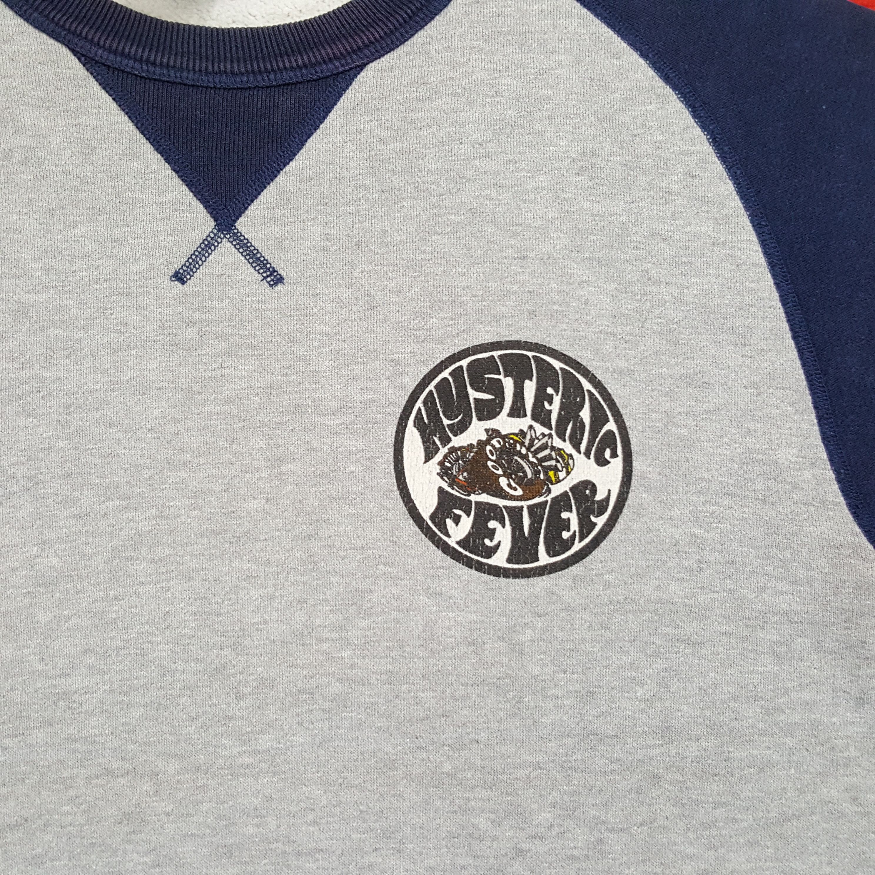 Hysteric Glamour Hysteric Glamour Japanese Brand Short Sleeve Sweatshirt Size US M / EU 48-50 / 2 - 4 Thumbnail