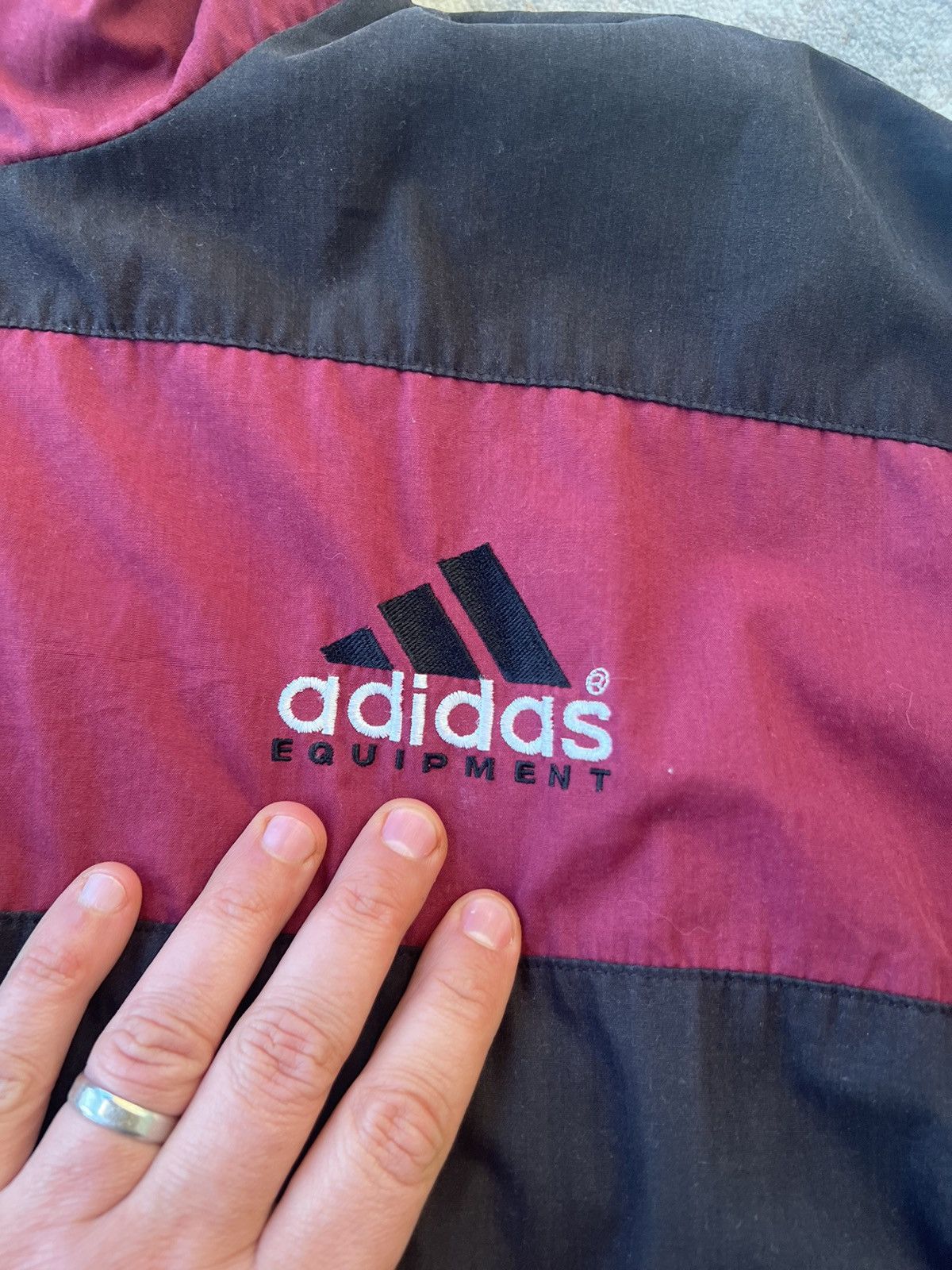 Other Vintage Adidas Equipment Vintage Jacket Size US L / EU 52-54 / 3 - 5 Thumbnail