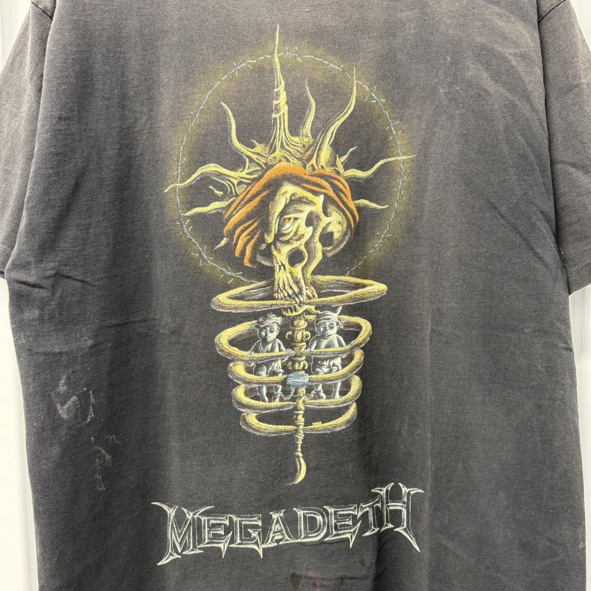 Band Tees × Megadeth × Vintage Vintage 1995 Megadeth Youthanasia North America Tour Tee Size US XL / EU 56 / 4 - 8 Thumbnail