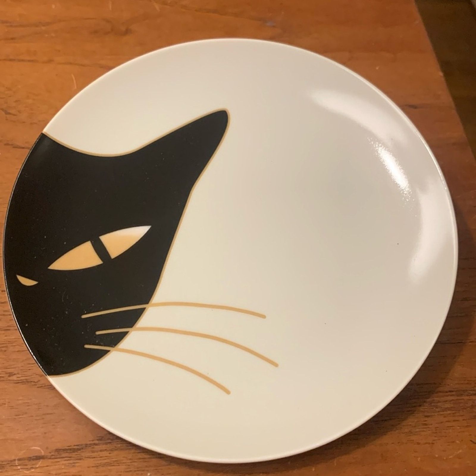 Vintage BNIB Miya Japan cat eyes plates 6.5” set/4 ceramic porcelain Size ONE SIZE - 3 Thumbnail