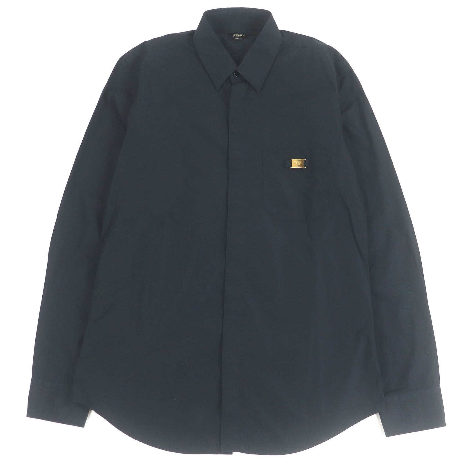 Fendi Fendi Fendi Cotton Shirt Cotton Dress Shirt FS0585 DUTY FREE for USA Size ONE SIZE - 1 Thumbnail