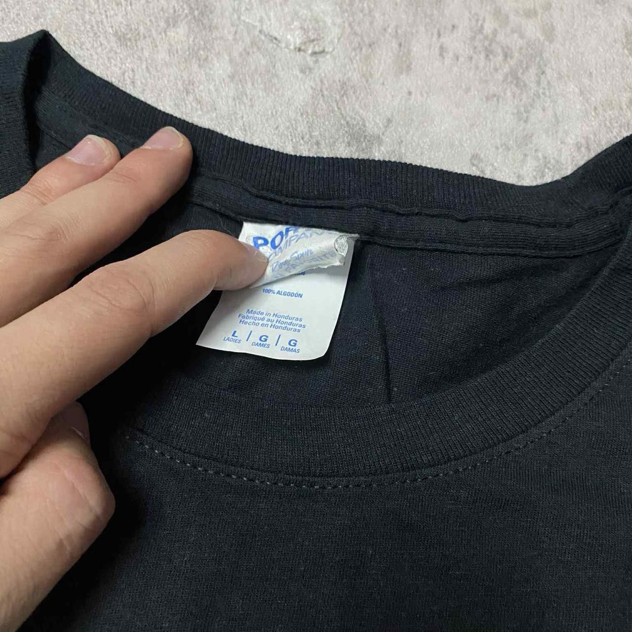 Other Funny black "sorry I'm late, I saw a dog" graphic tee Size US L / EU 52-54 / 3 - 3 Thumbnail