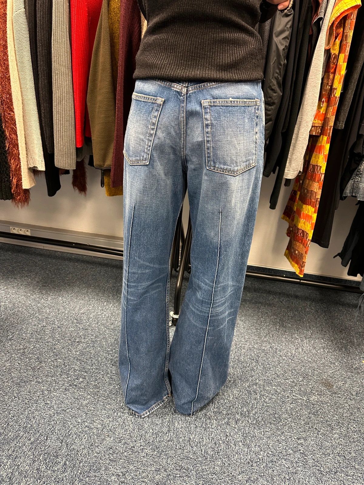 Acne Studios Acne Studio Sample Baggy Wide Legs Denim Pants Size 26" / US 2 / IT 38 - 4 Thumbnail