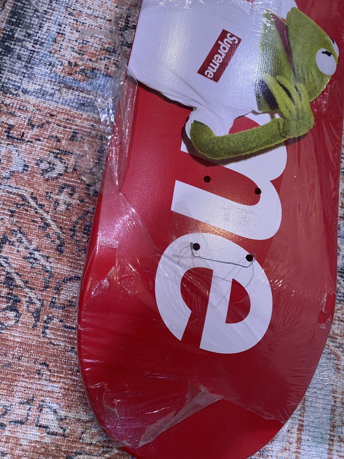 Supreme Supreme kermit the frog skateboard deck Size ONE SIZE - 2 Thumbnail