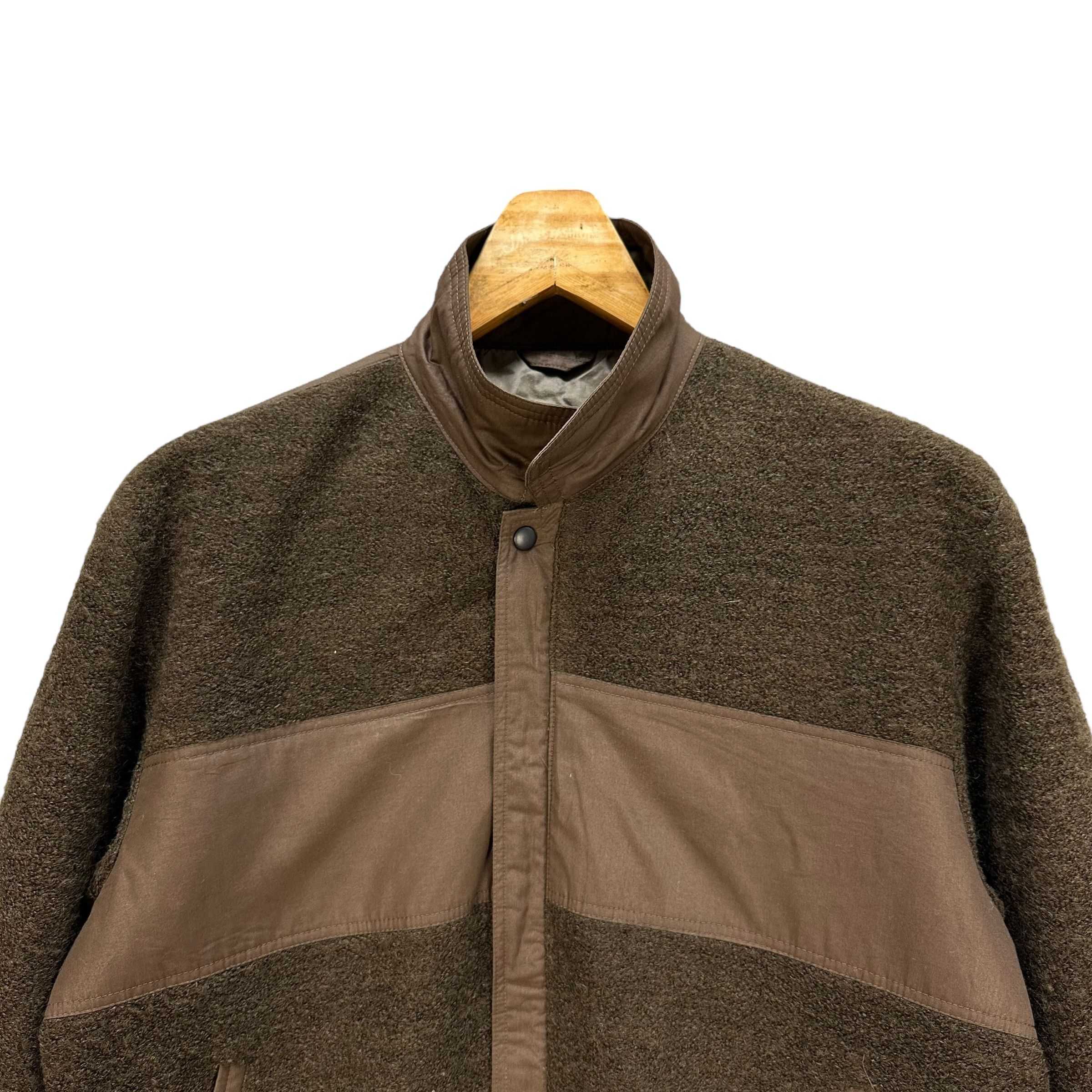 Japanese Brand WOOD CUTTER Brown Casual Jacket #A21-0495 Size US L / EU 52-54 / 3 - 2 Thumbnail