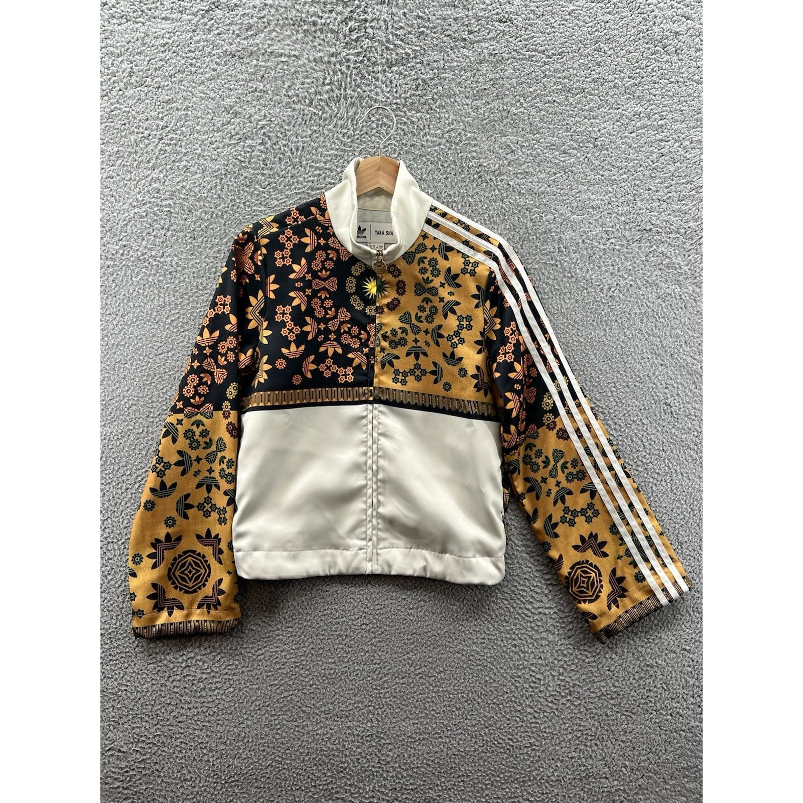 Adidas Adidas x Yara Shahidi Satin Track Jacket Women’s Size Small Size S / US 4 / IT 40 - 1 Thumbnail