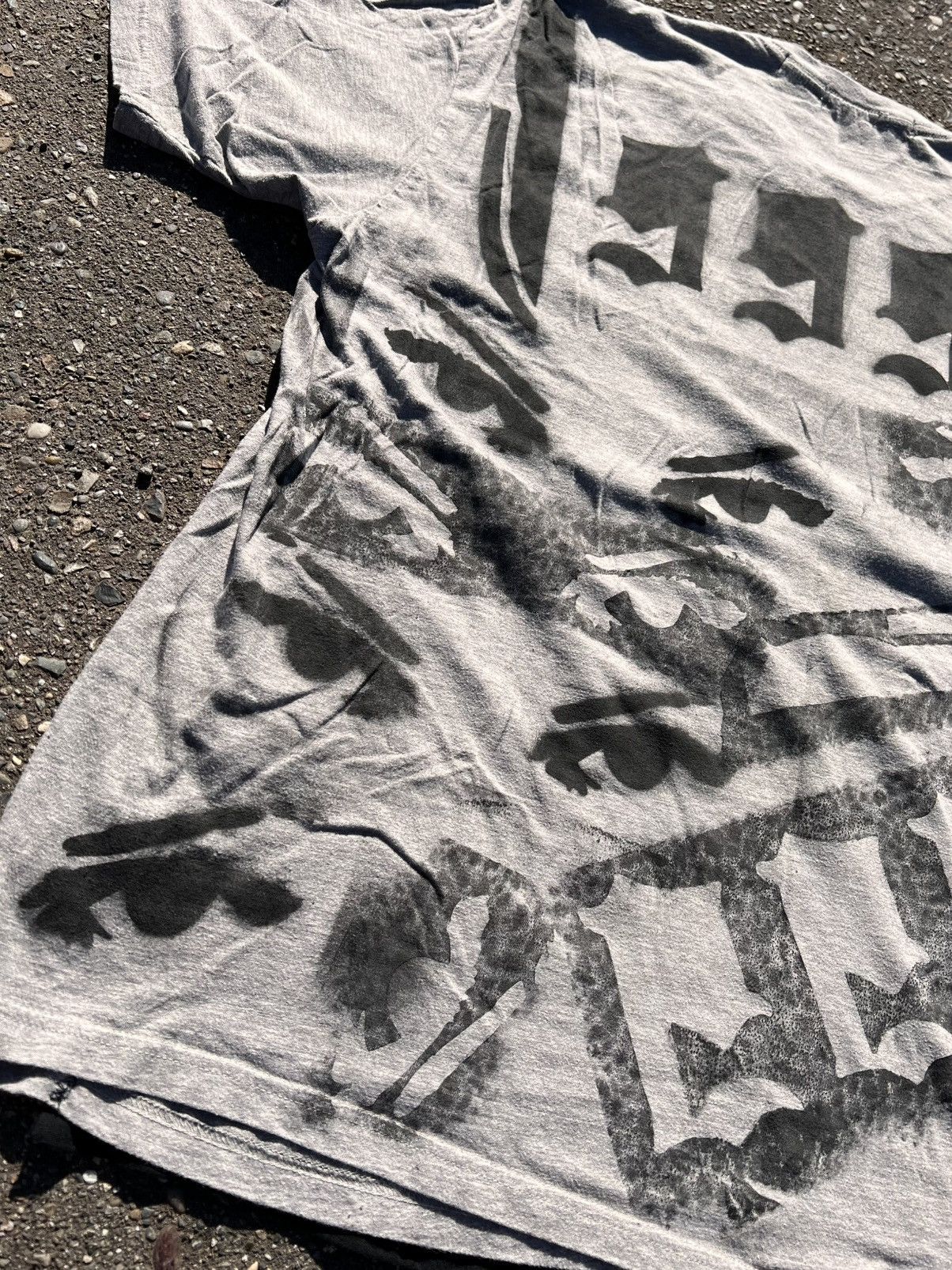 Vintage NovocentoNovantanove layered “Dare stencil patchwork t-shirt Size US XL / EU 56 / 4 - 3 Thumbnail