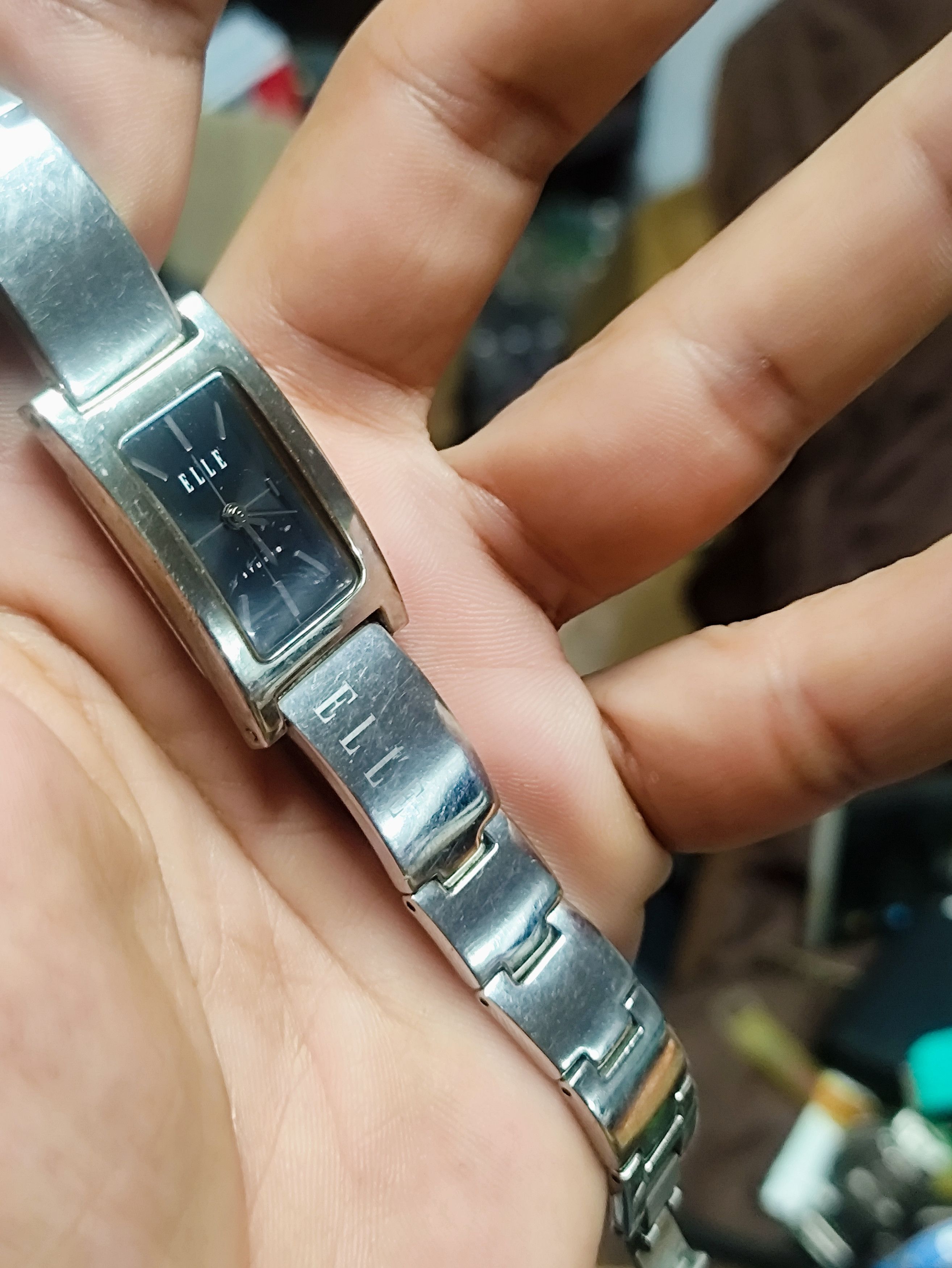 Vintage Vintage 💥 ELLE QUARTZ WATCH (JAPAN MADE) Size ONE SIZE - 10 Thumbnail
